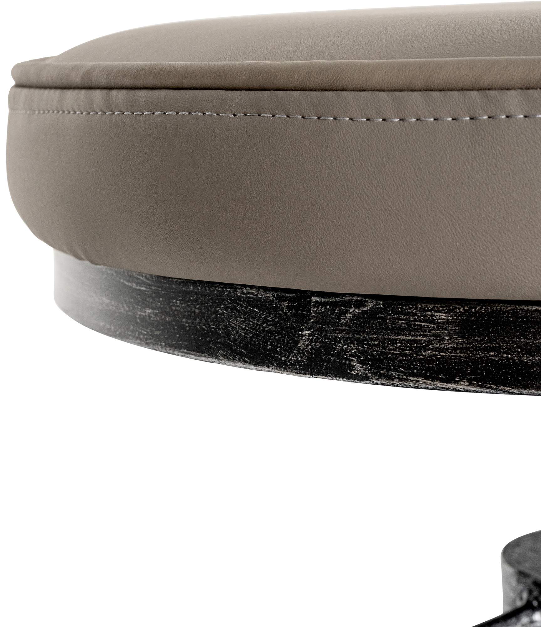 Taburete Destin en polipiel ajustable en altura
