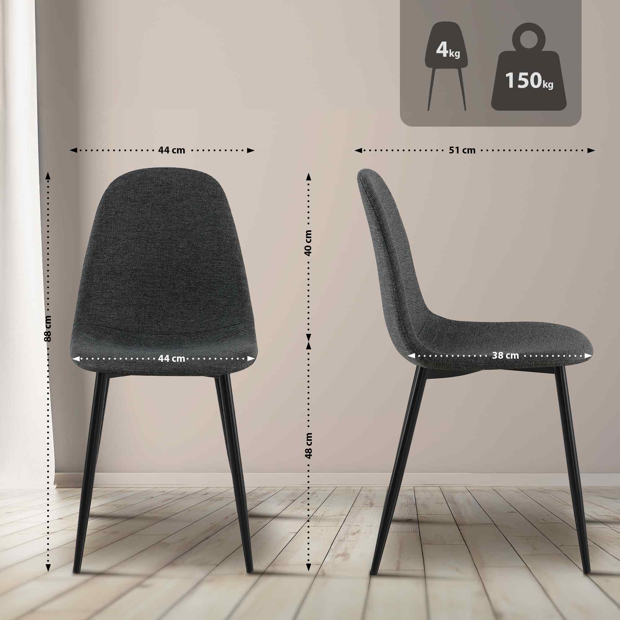 Silla de comedor Napier