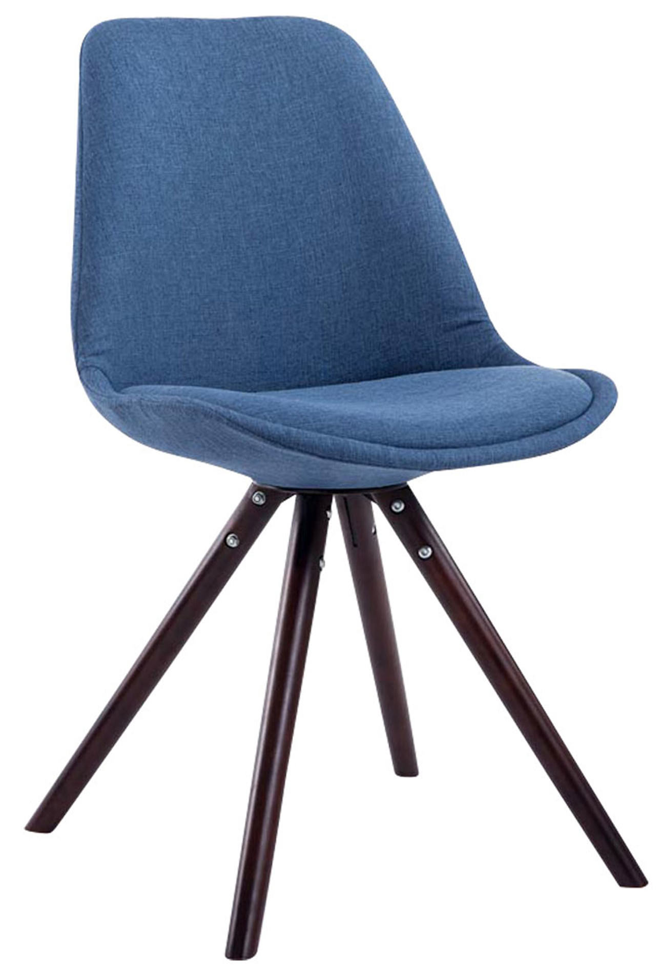 Set de 4 sillas de comedor Toulouse en tela
