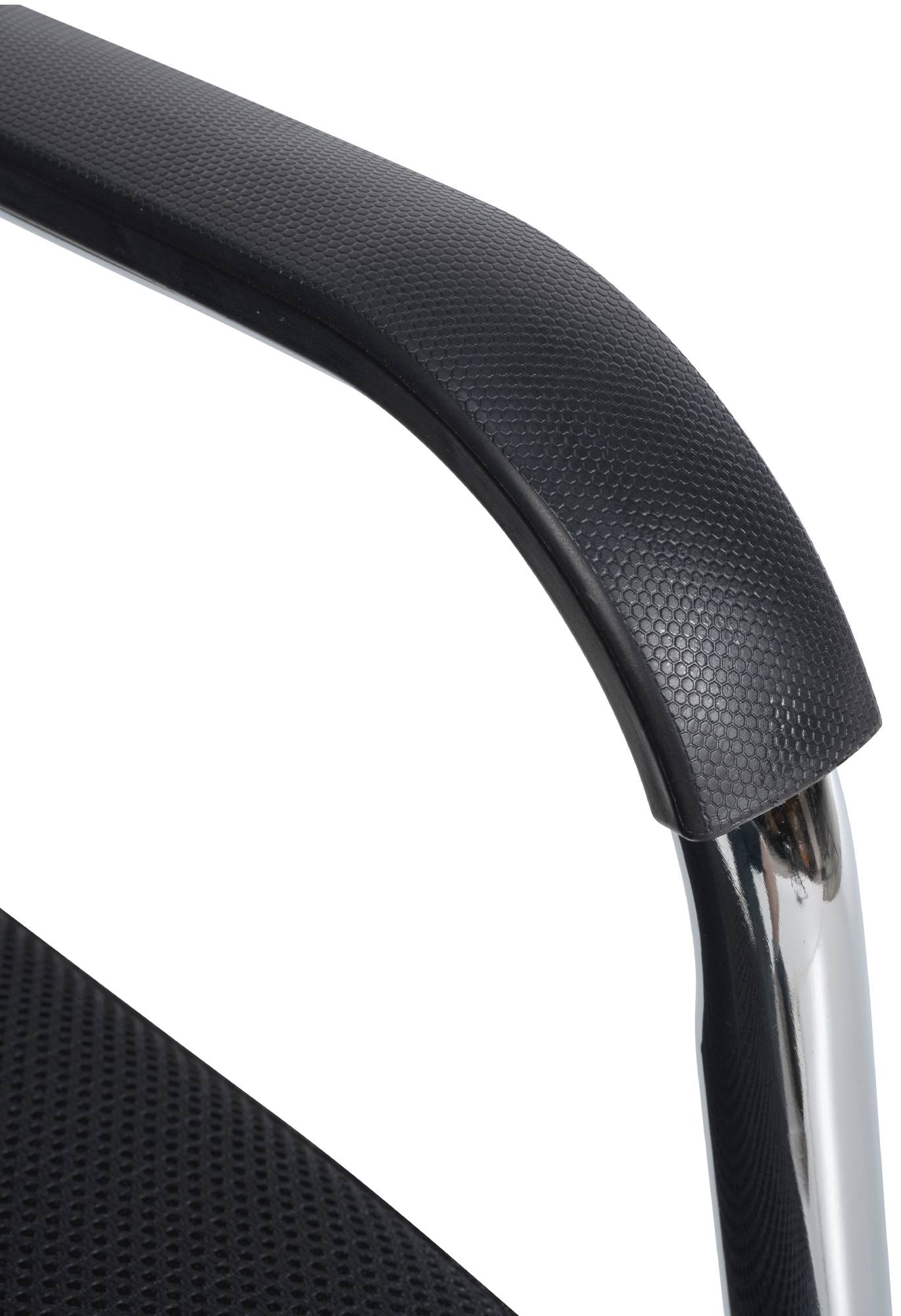 Silla cantilever Denny en tela & malla