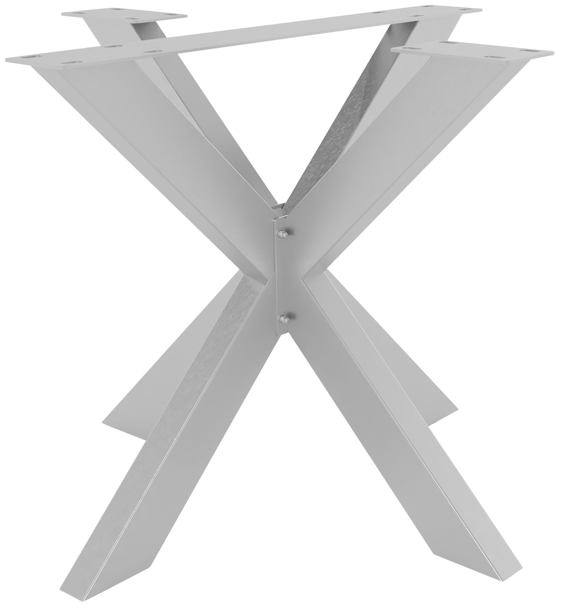 Base para mesa Duncan de acero inoxidable