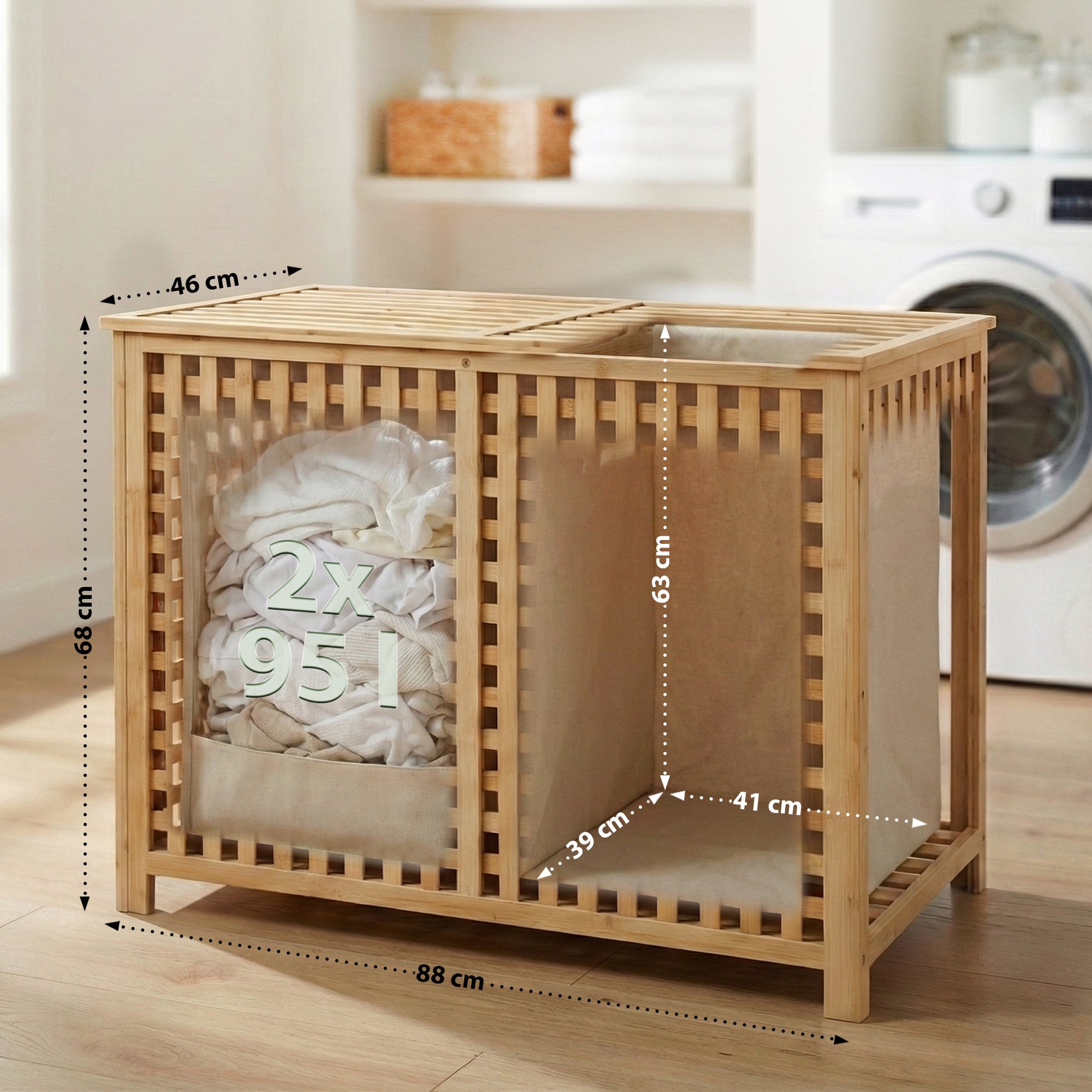 Caja de ropa sucia Dorothea