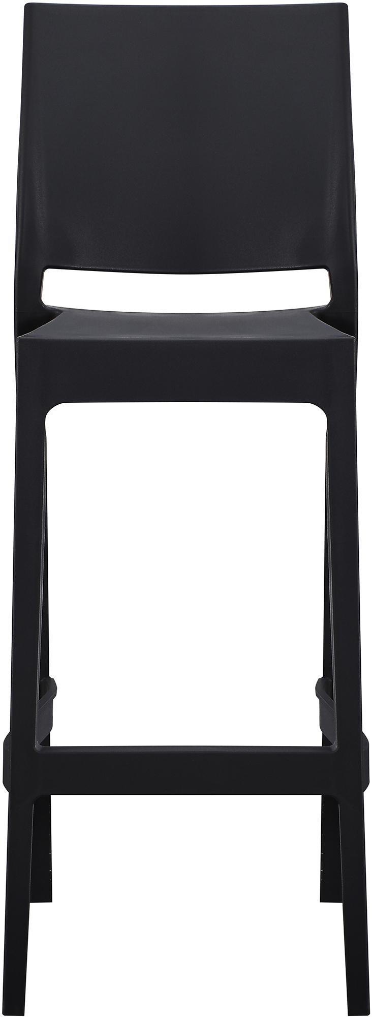 Taburete de bar Flamur - Silla alta de diseño moderno con protector de suelo y fácil montaje
