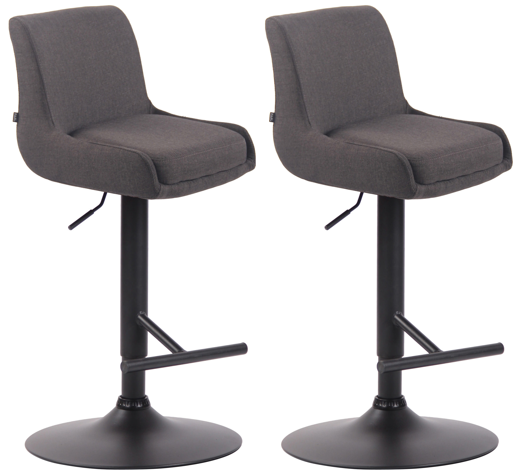 Set de 2 Taburetes Club en Tela