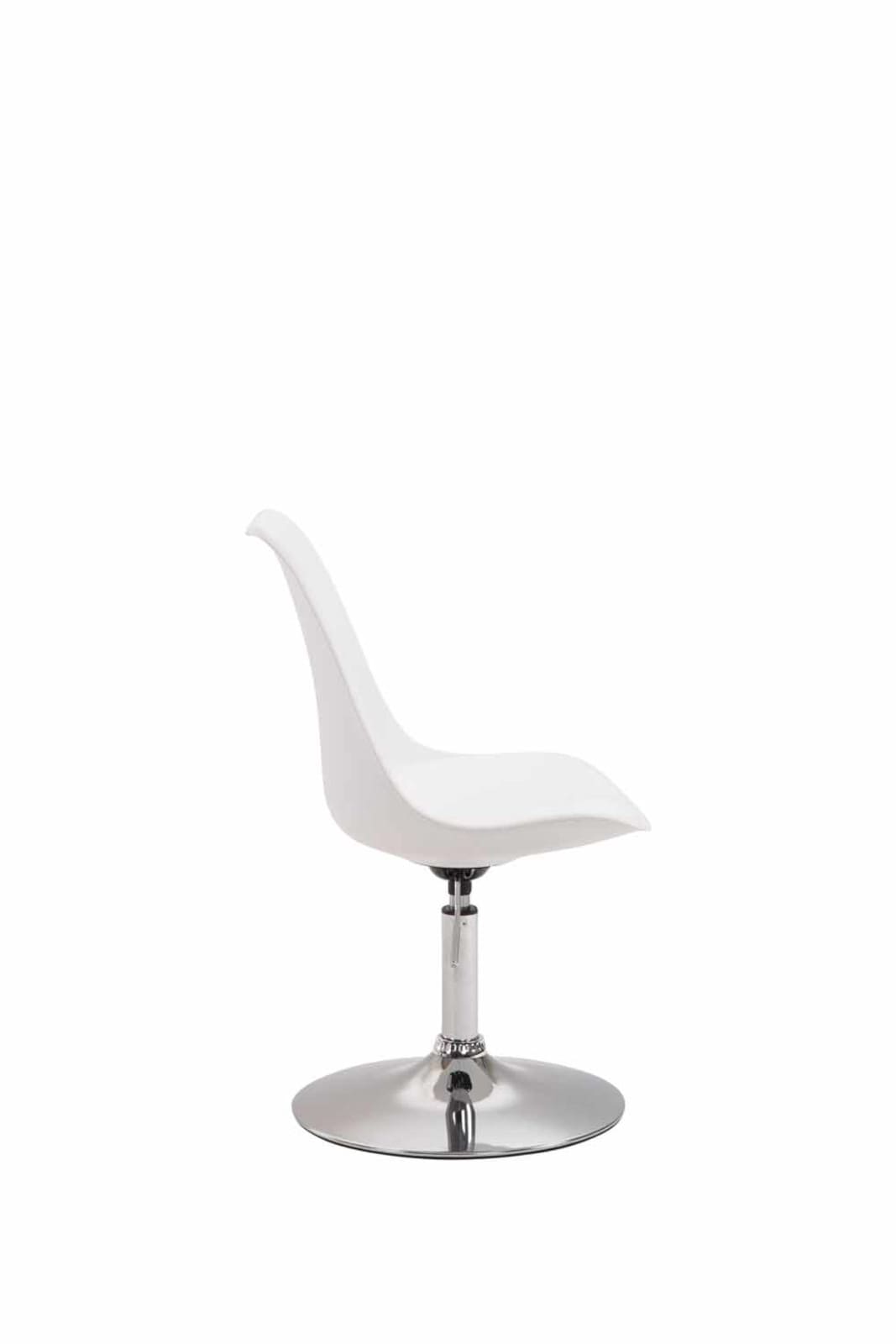 Set de 4 sillas de comedor Maverick con pie de trompeta