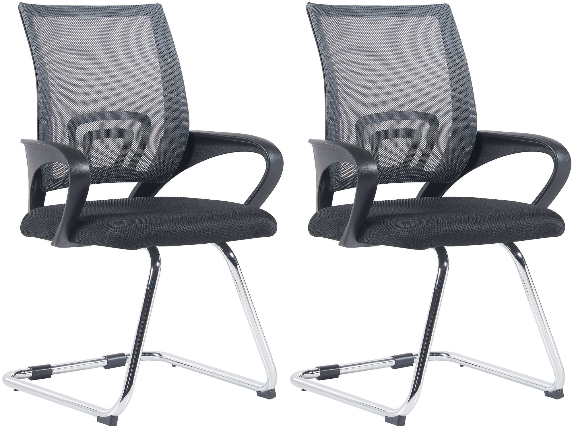Lote de 2 sillas cantilever Eureka
