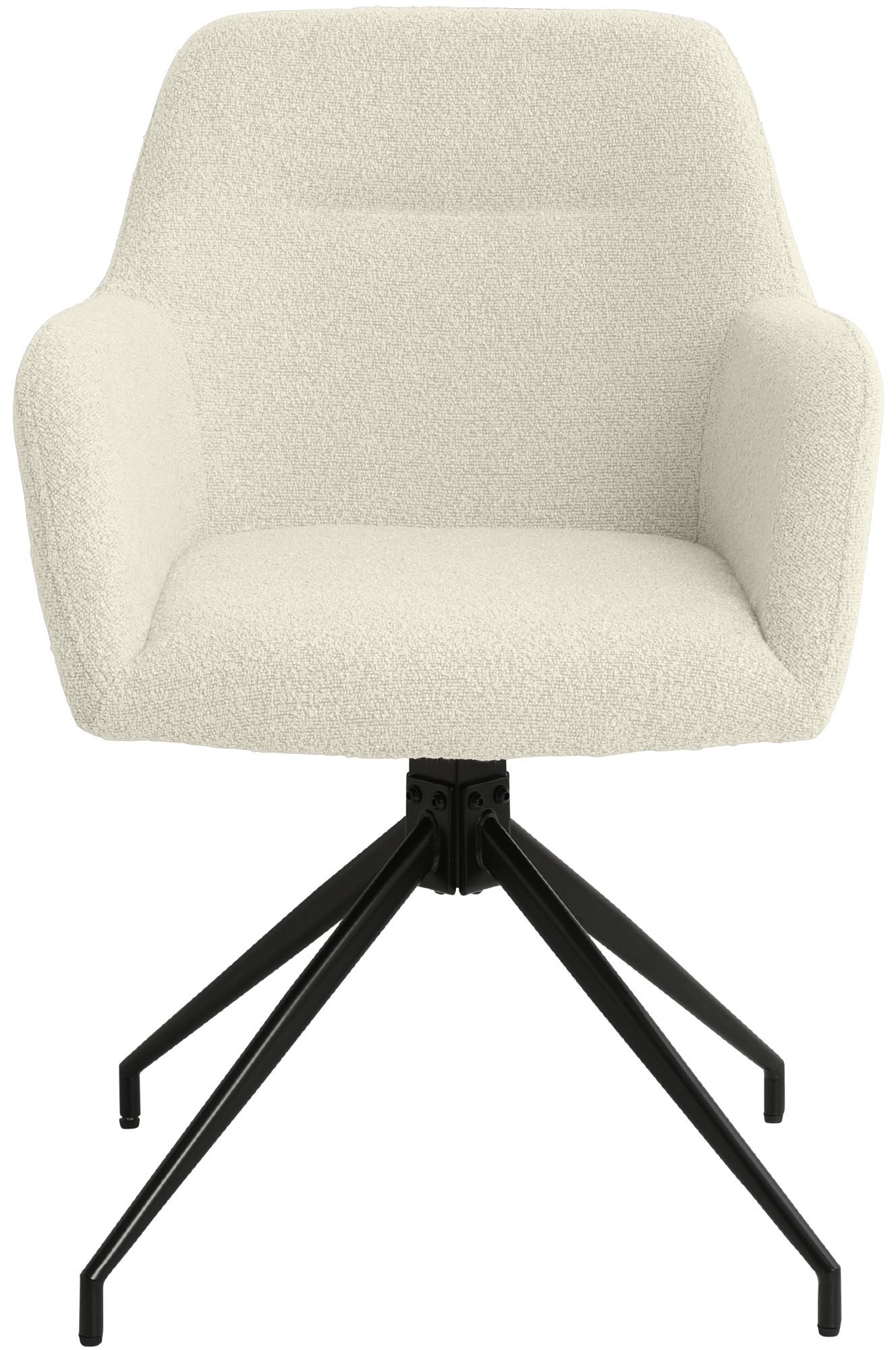 Set de 2 Sillas de Comedor Merlinda Tela de Borreguito