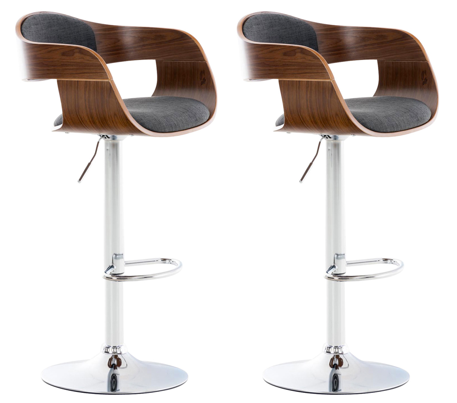 Set De 2 Taburetes Kingston En Tela