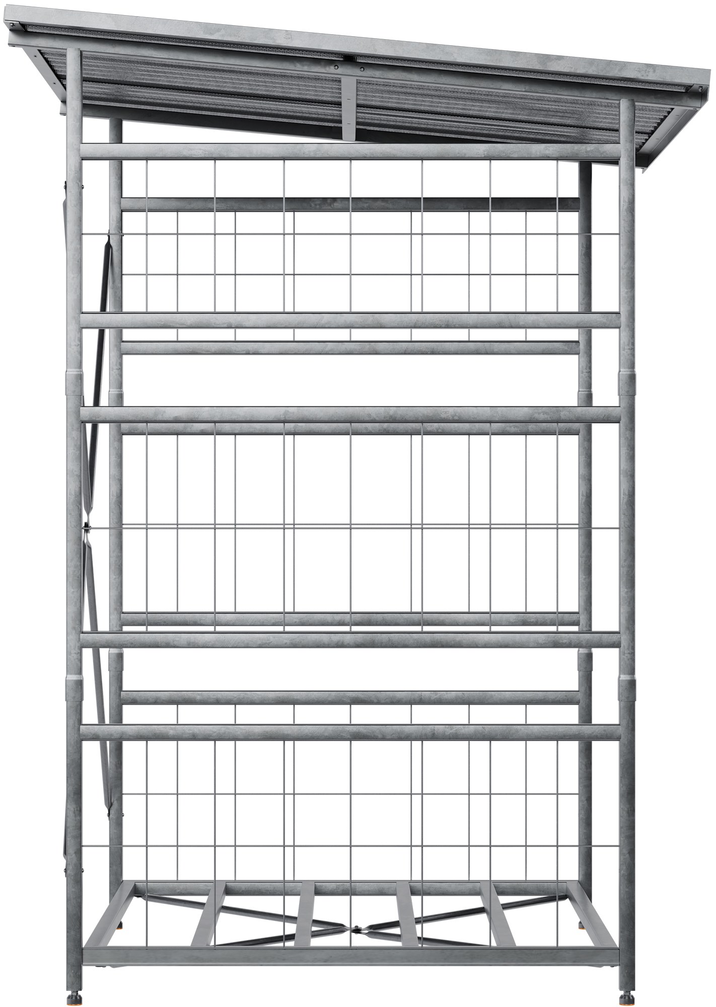 Estante para leña Macon