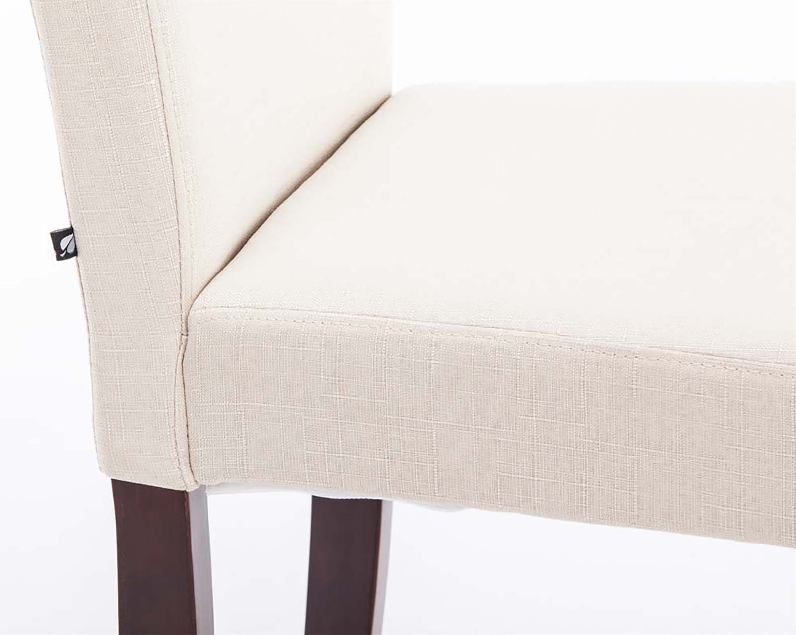 Juego de 4 Sillas de comedor Ina de tela