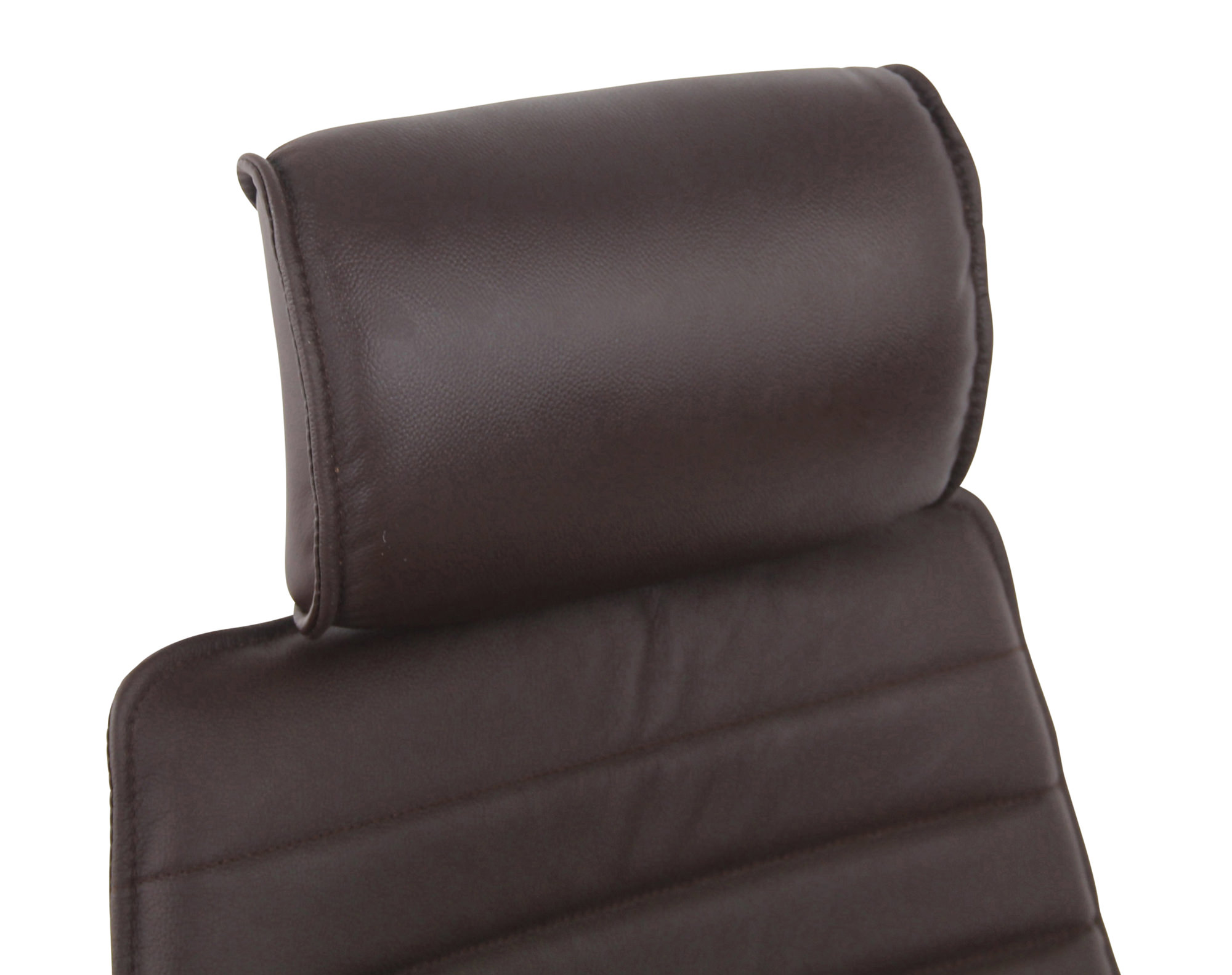 Silla de oficina Rako de piel auténtica