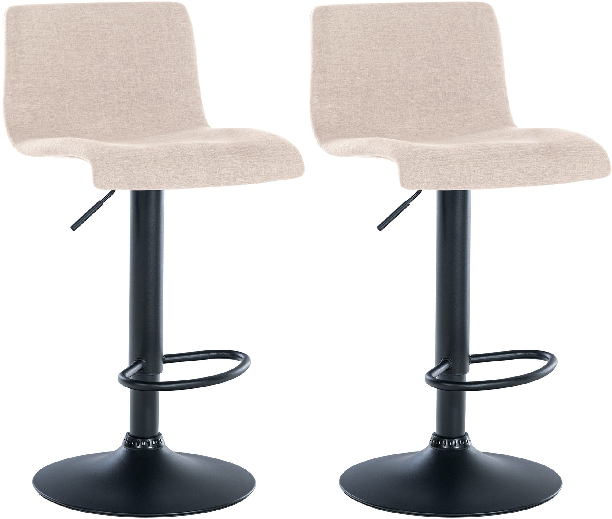 Set de 2 Taburetes de bar Branford