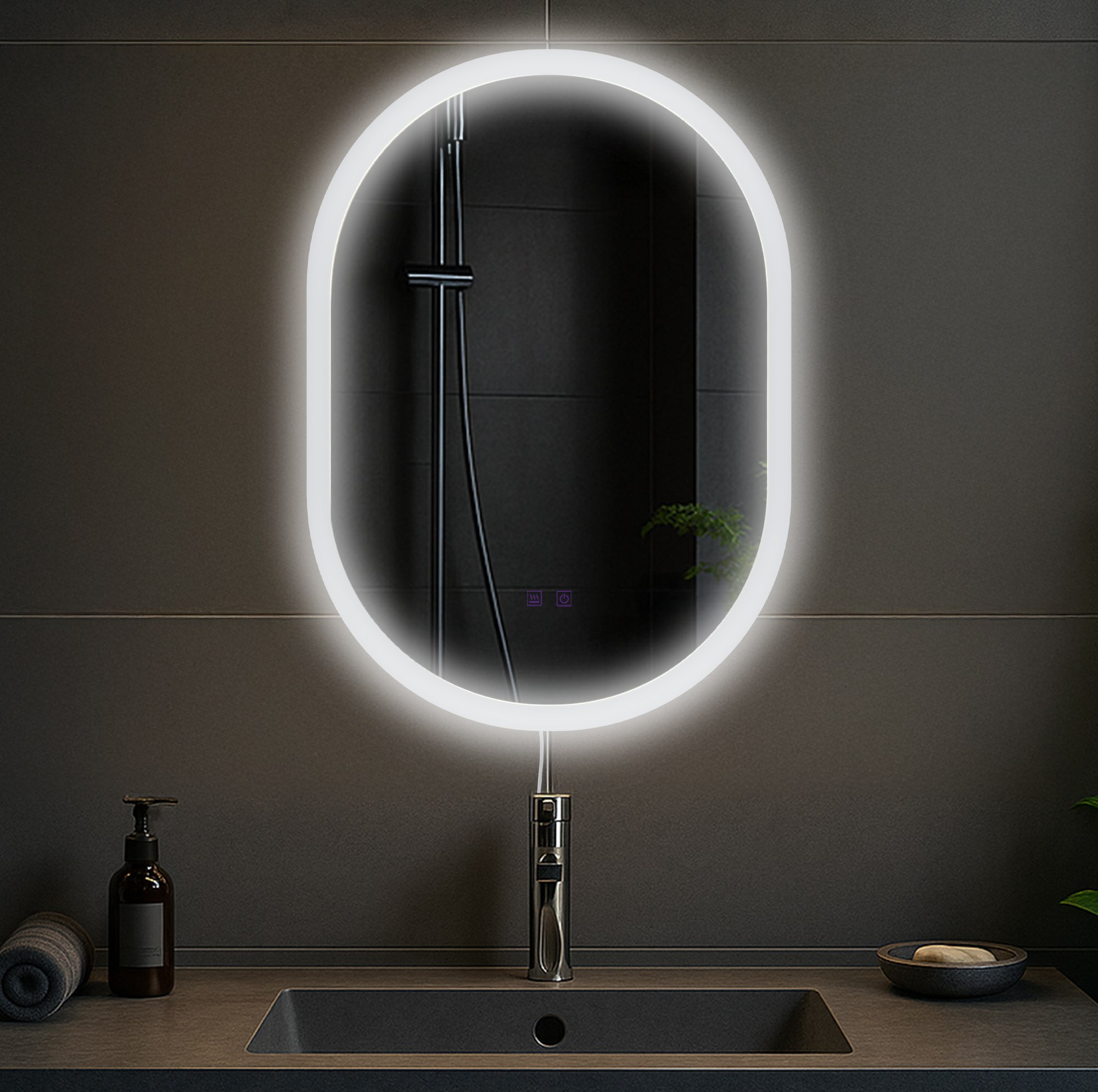 Espejo de baño Karishma