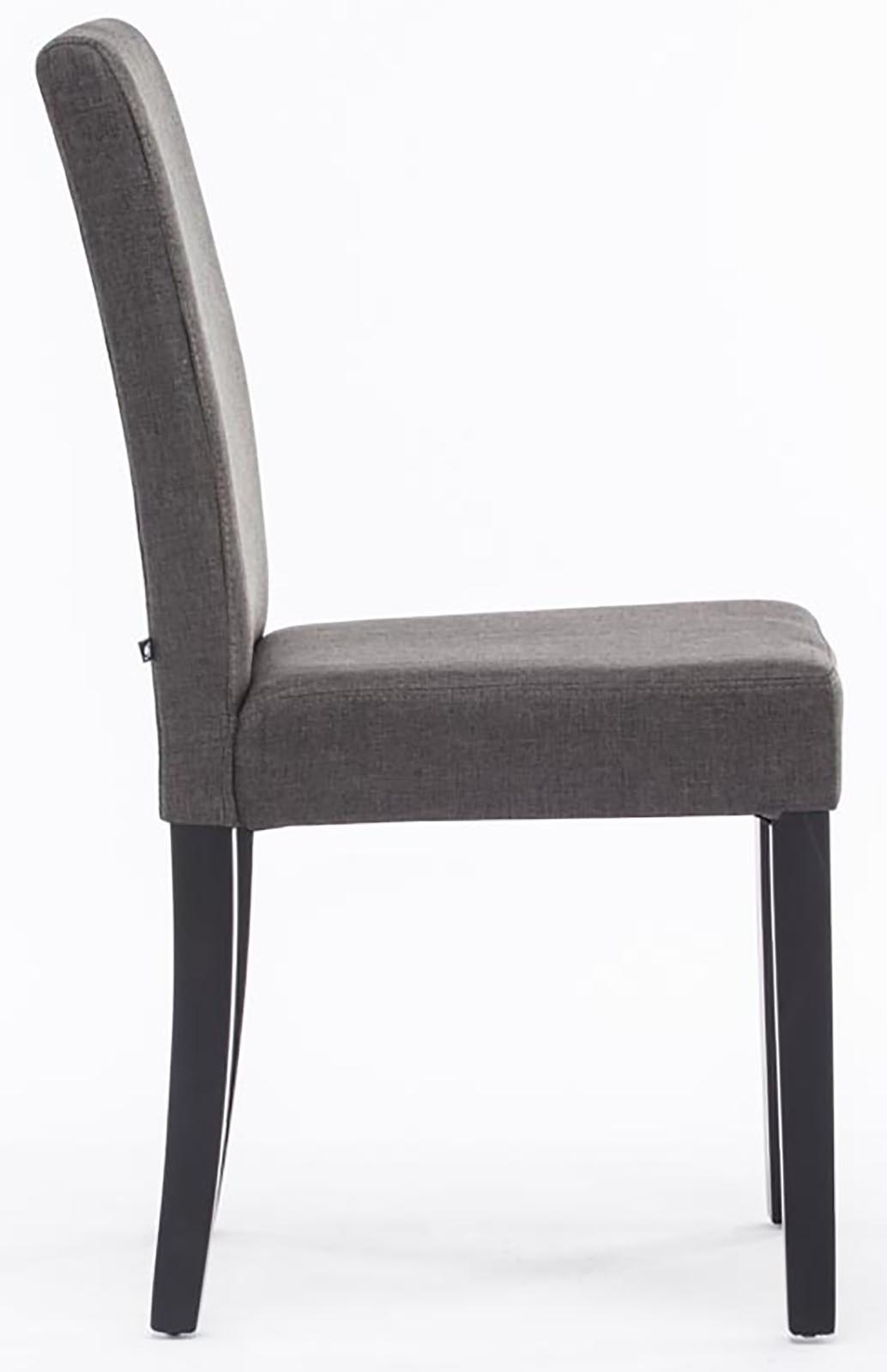 Juego de 4 Sillas de comedor Ina de tela