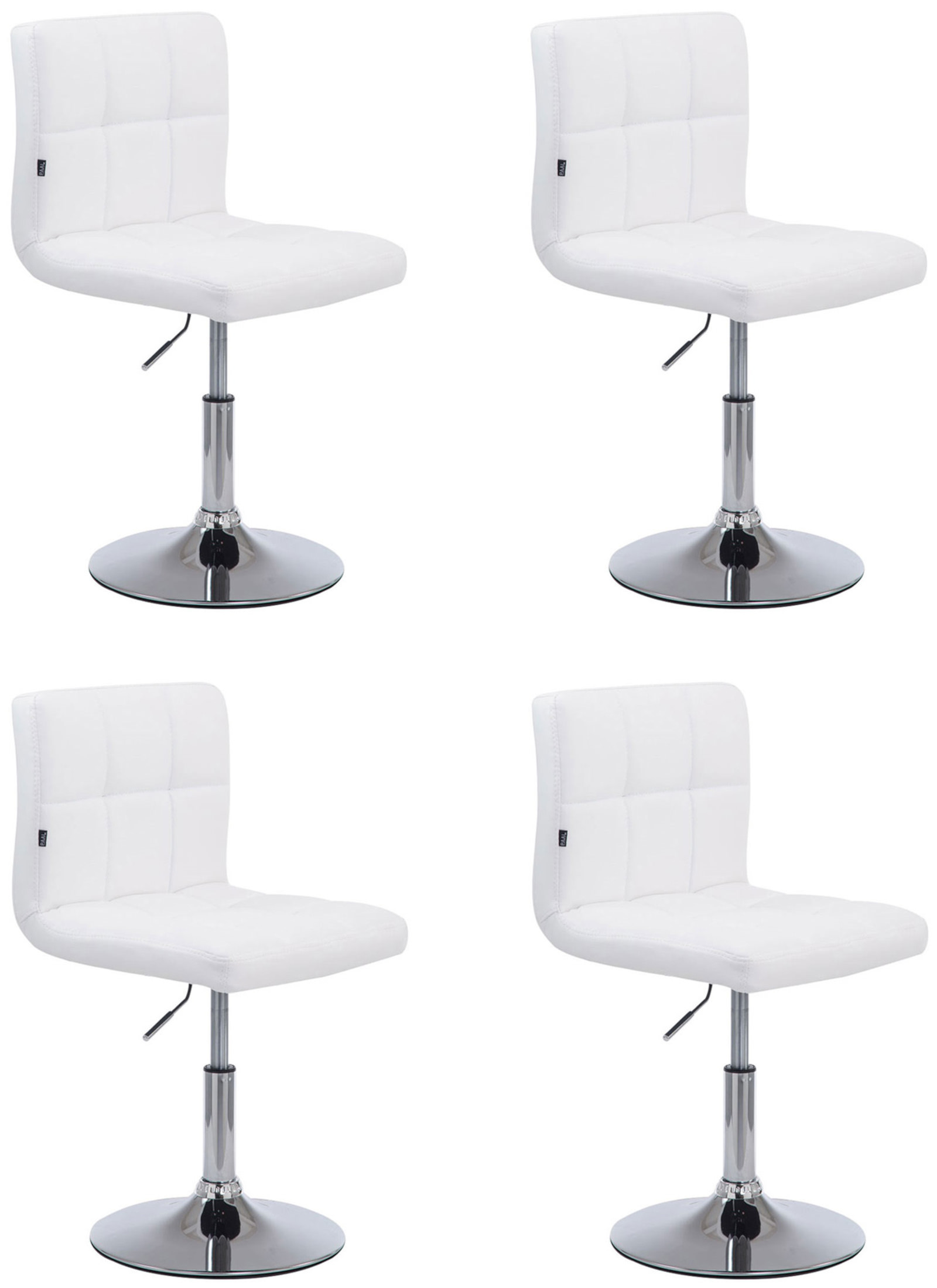 Set de 4 sillas Lounger Palma en Polipiel