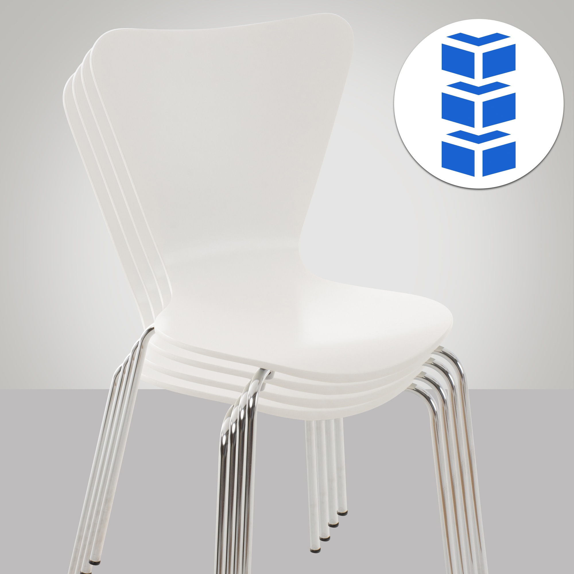 Set 4x Sillas de Visita Calisto