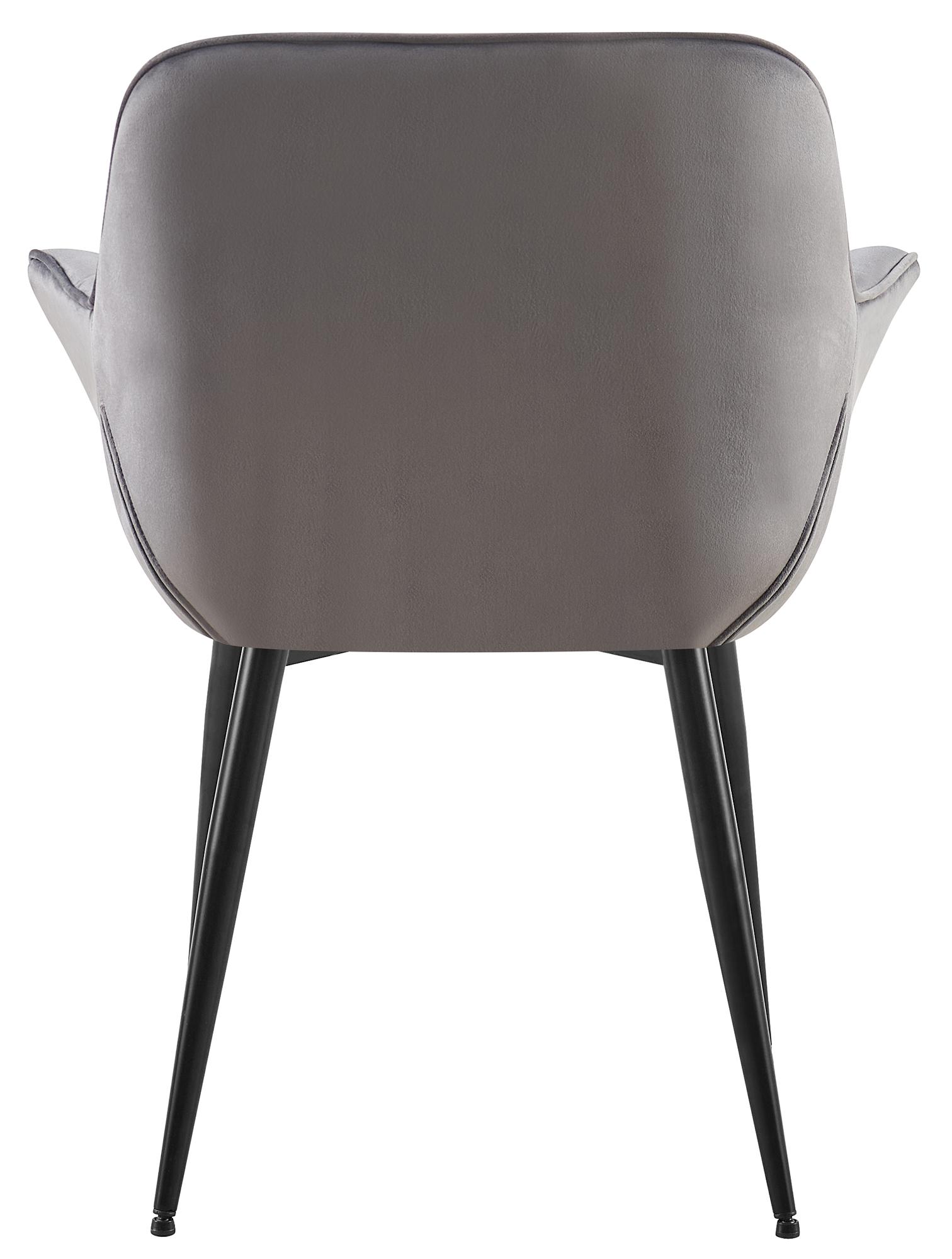 Set de 2 sillas de comedor Rosevilla en terciopelo