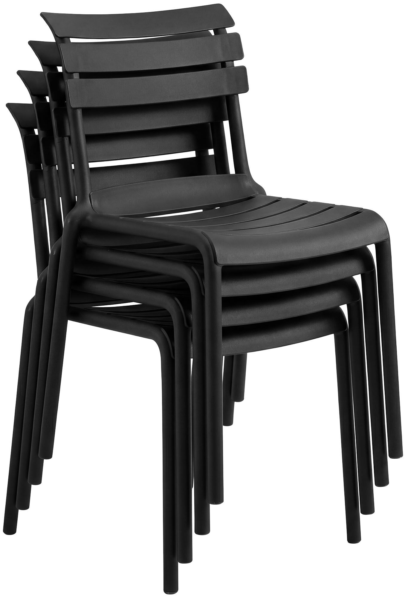 Conjunto de Muebles de Jardín Vela con 4 Sillas