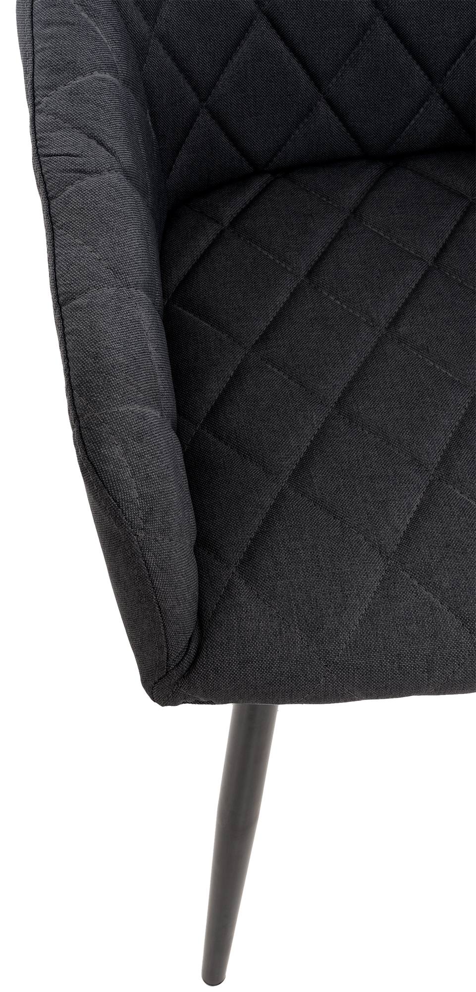 Juego de 4 sillas de comedor Shila en tela o terciopelo