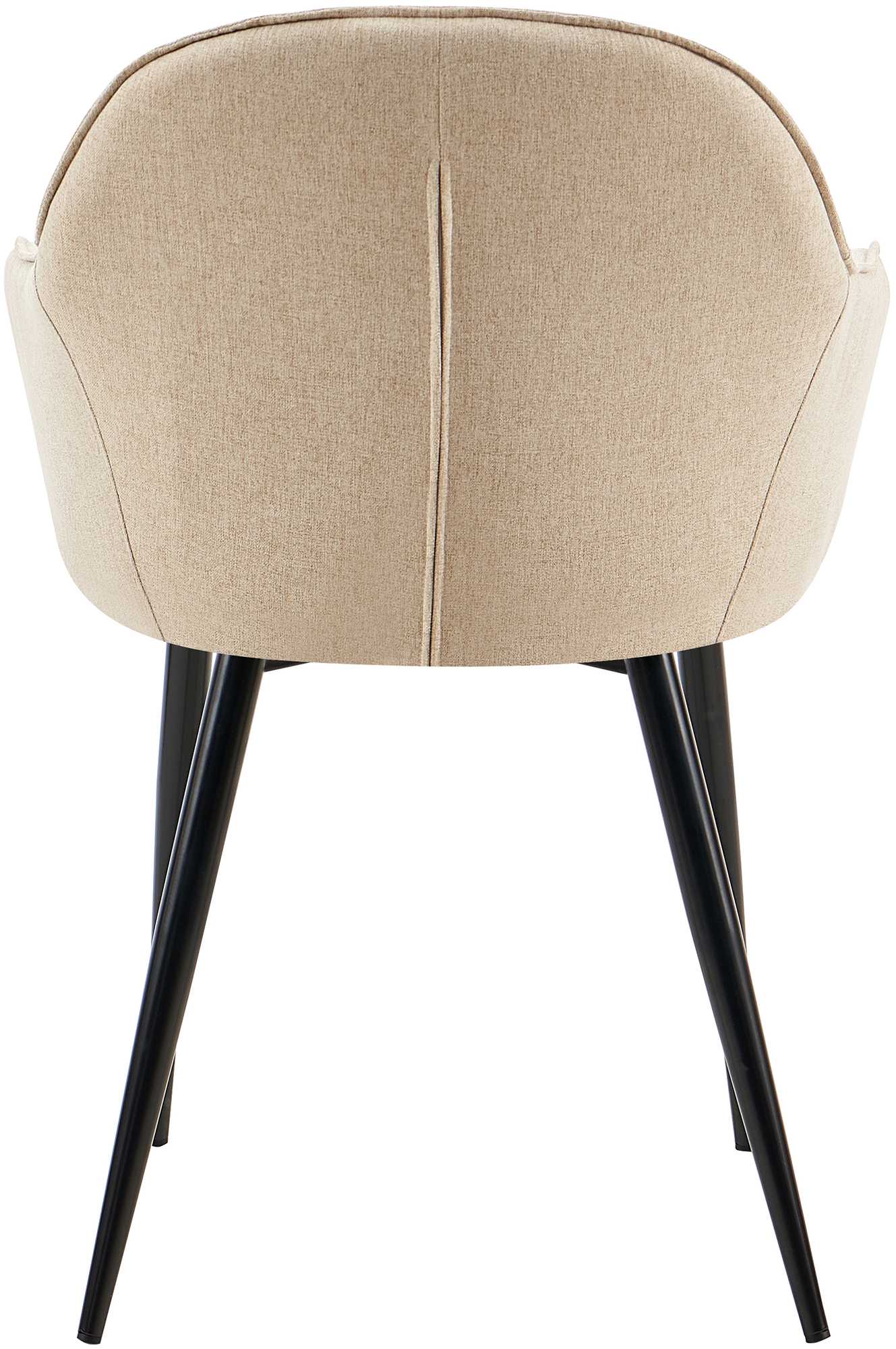 Set de 2 sillas de comedor Boise en tela