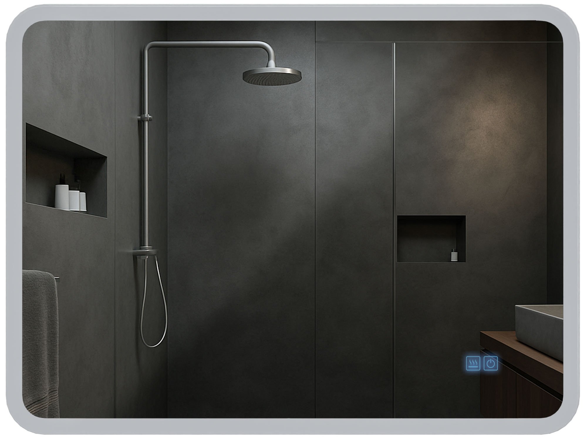 Espejo de baño Jericho con Bluetooth