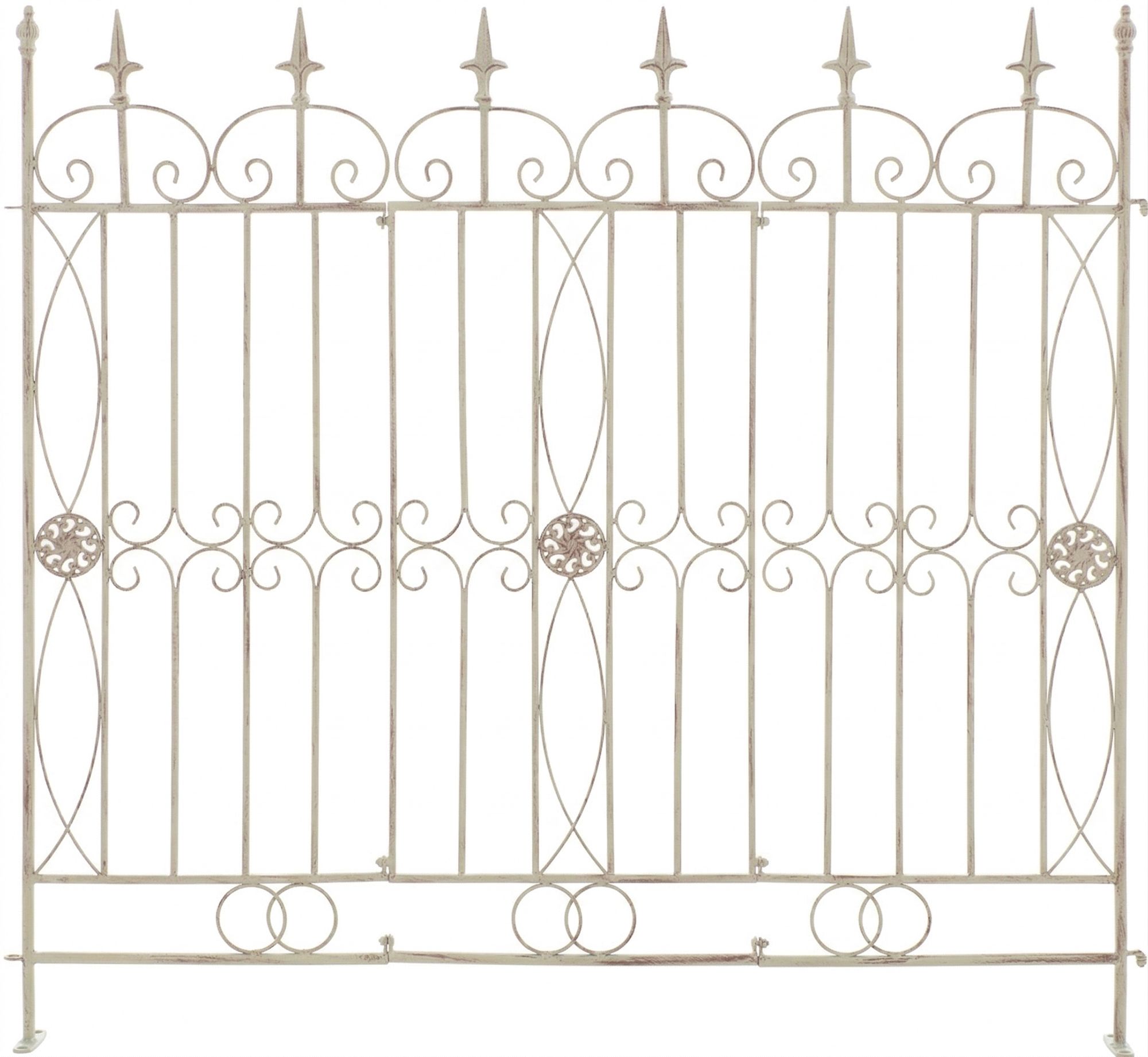 Set de 4 vallas de jardín Mangold