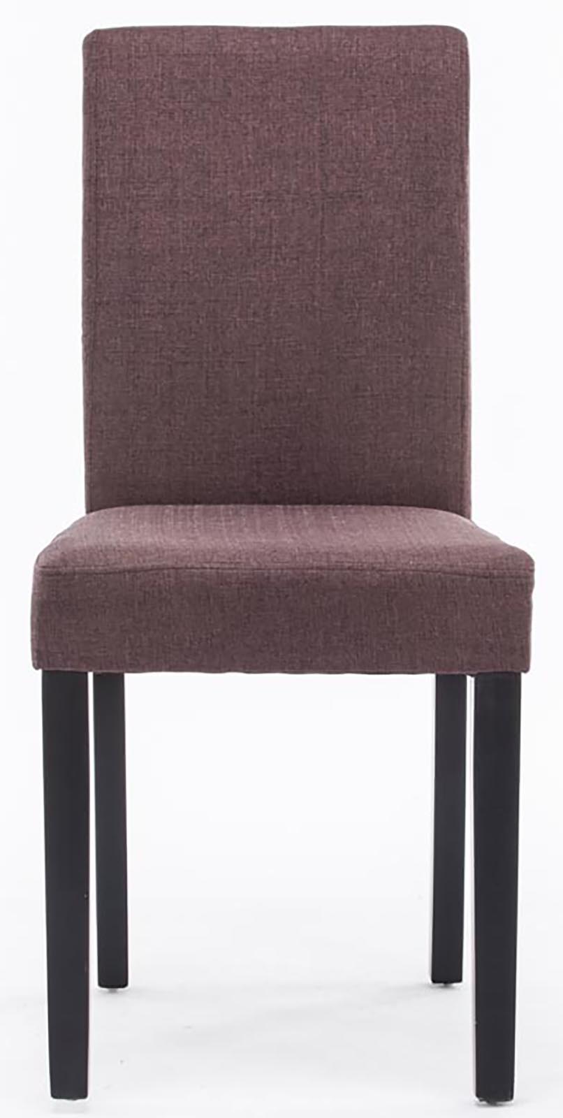 Juego de 6 sillas de comedor Ina de tela