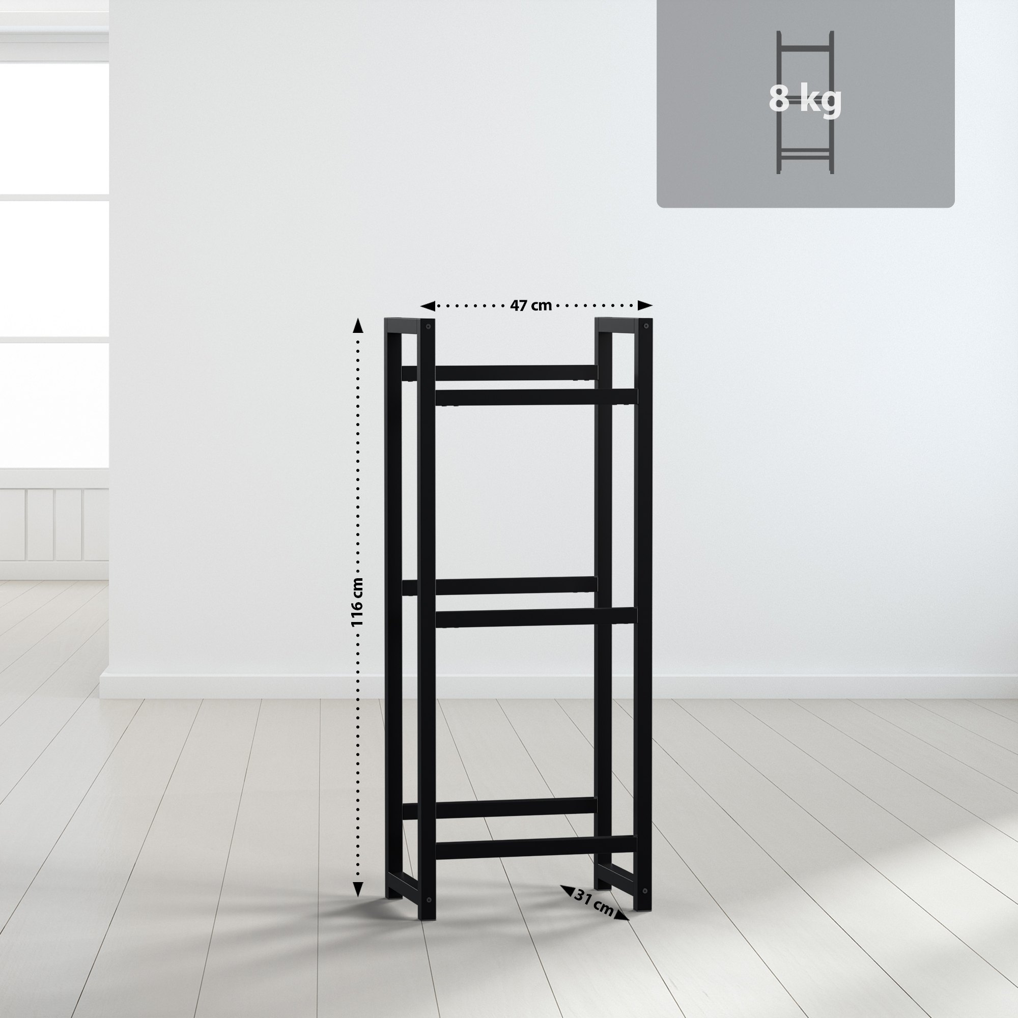 Soporte para cajas de bebidas apilables