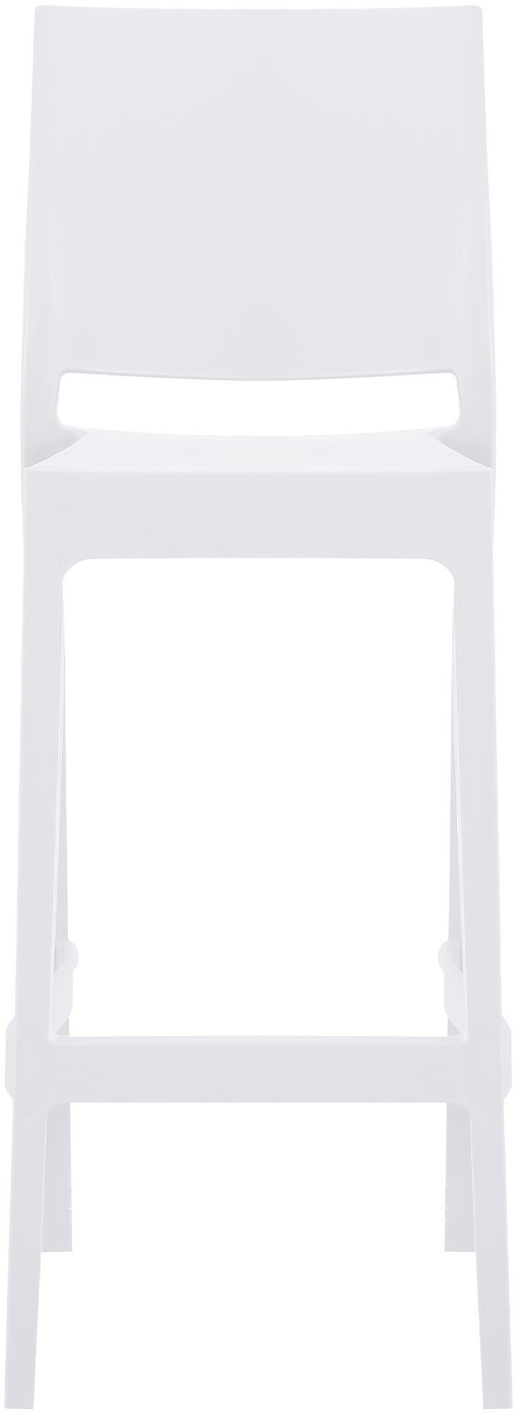 Taburete de bar Flamur - Silla alta de diseño moderno con protector de suelo y fácil montaje