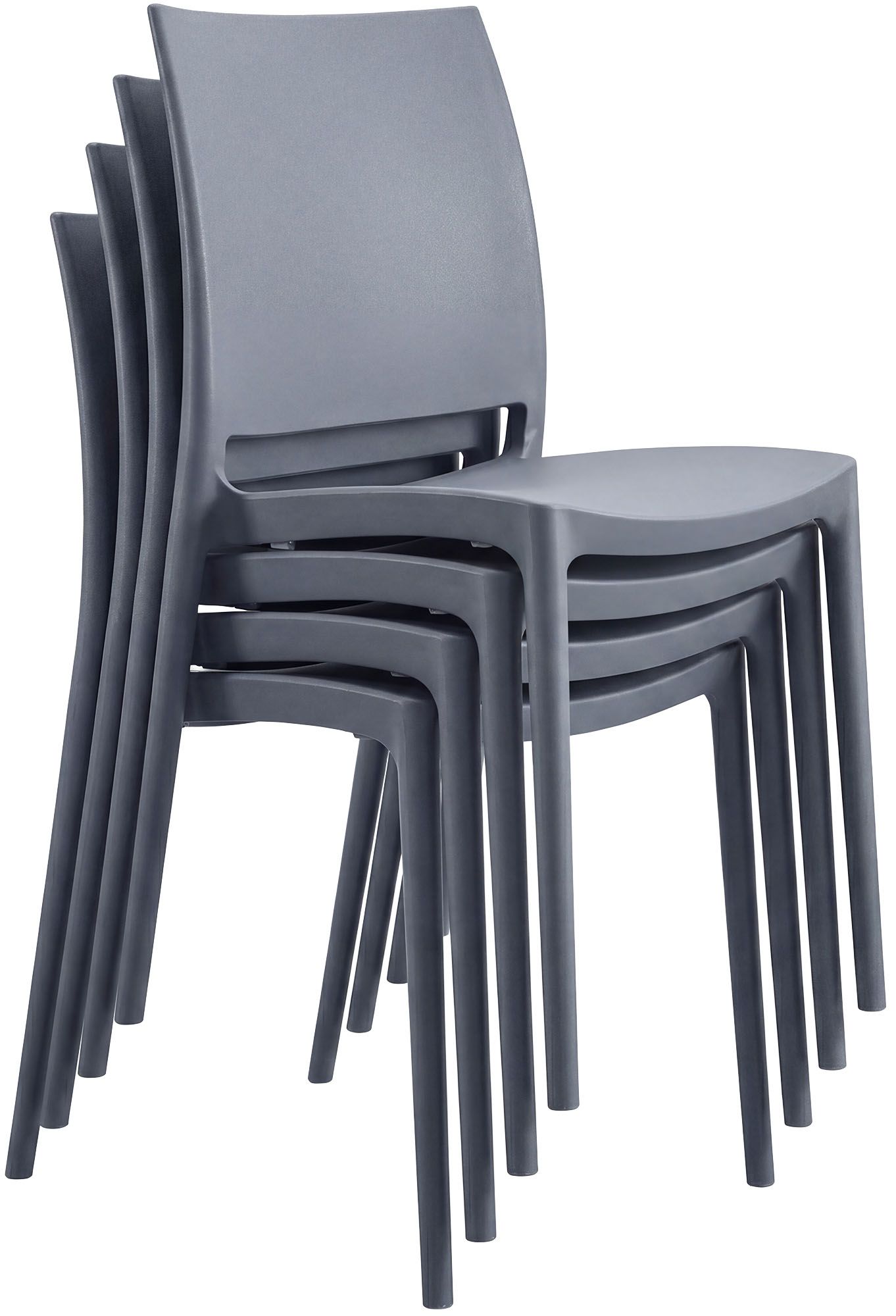 Conjunto de Muebles de Jardín Amino con 4 Sillas