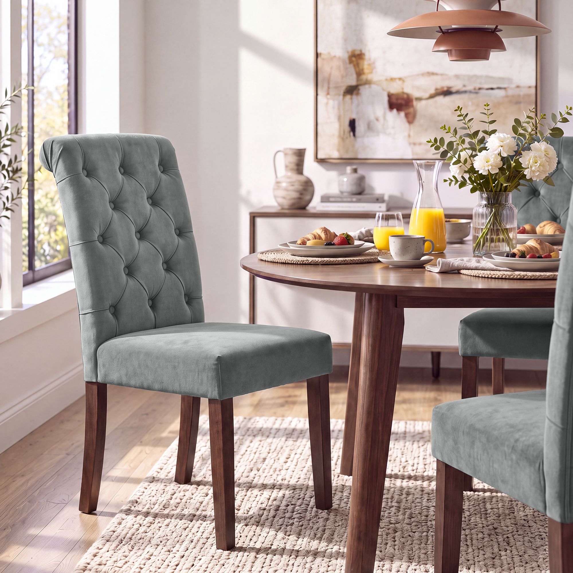 Pack de 2 sillas de comedor Lisburn