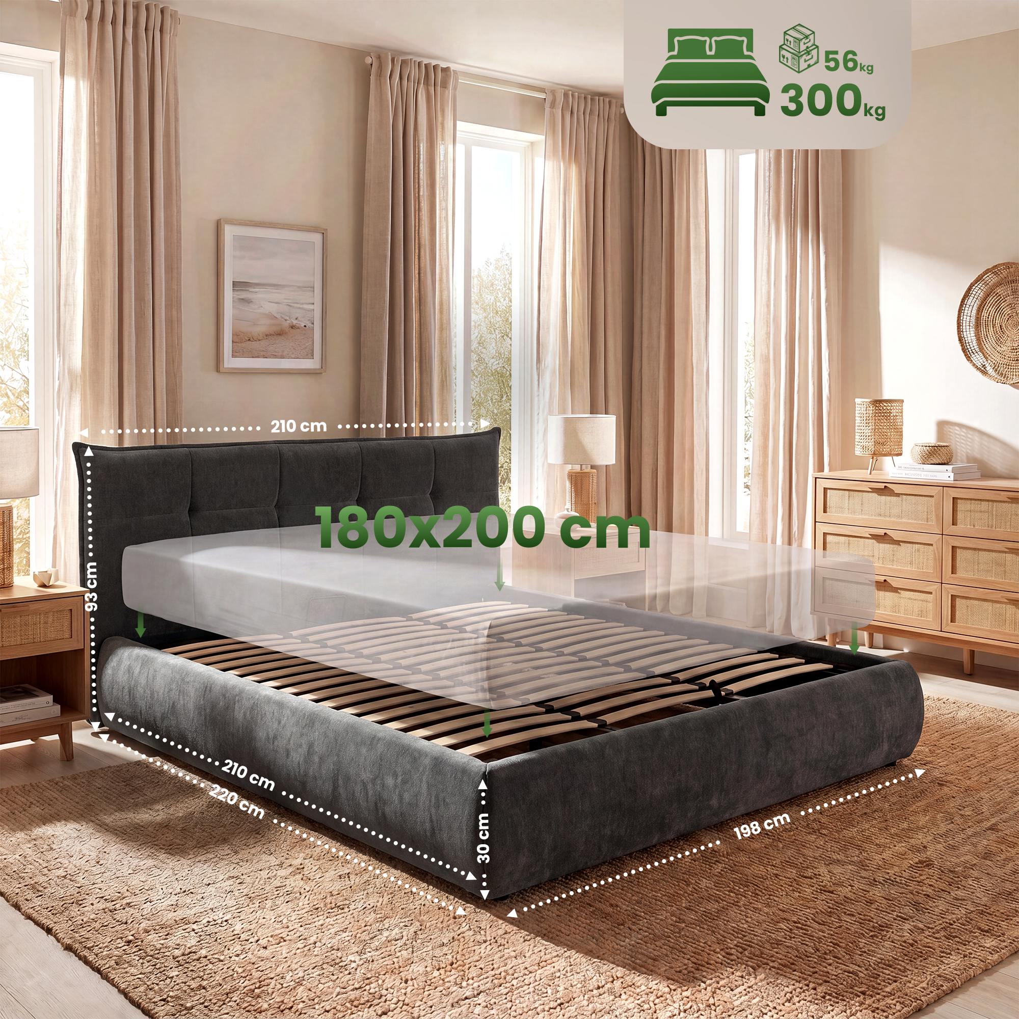 Cama Mirka 180 x 200 cm