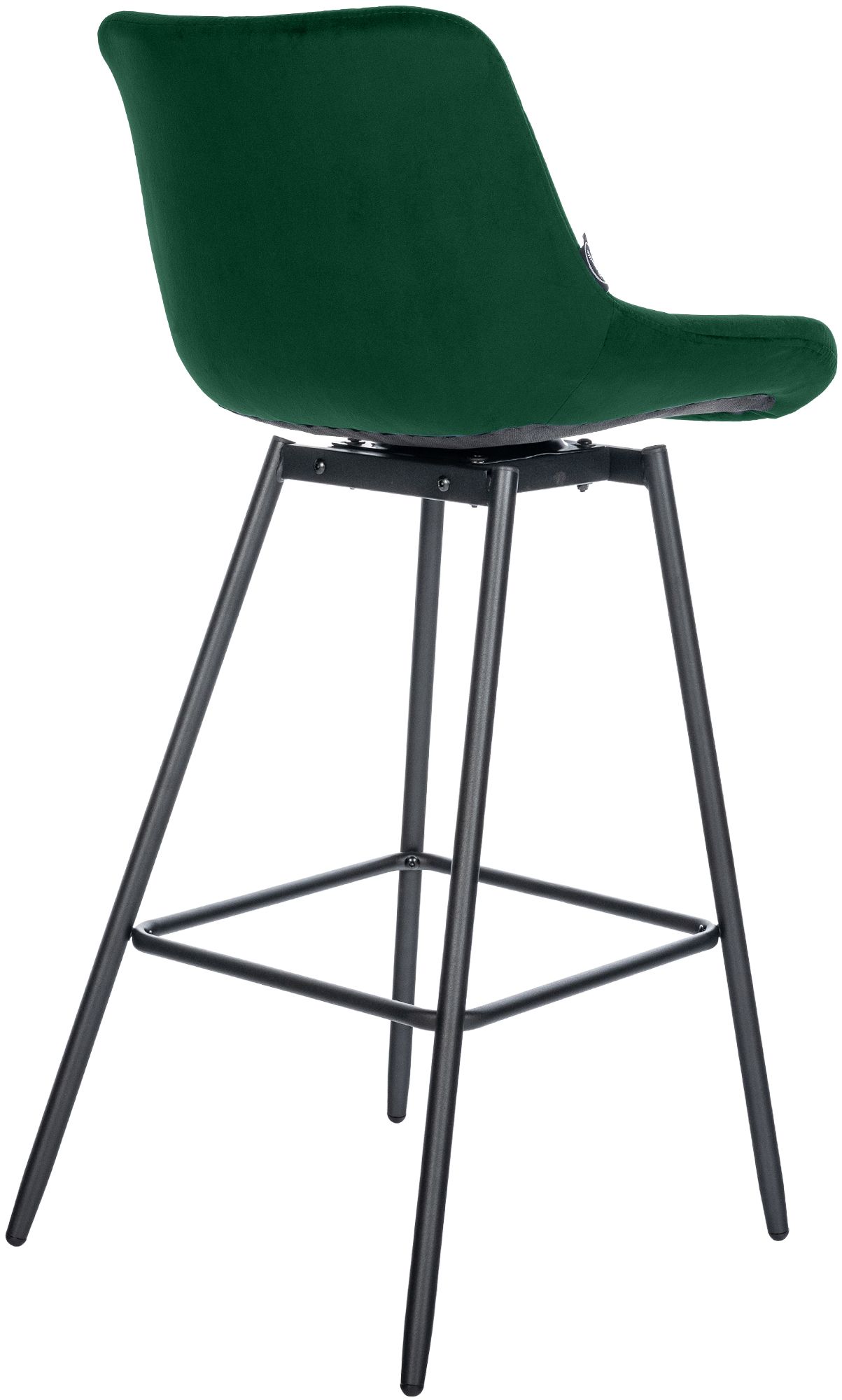 Juego de 4 taburetes de bar Weston giratorios