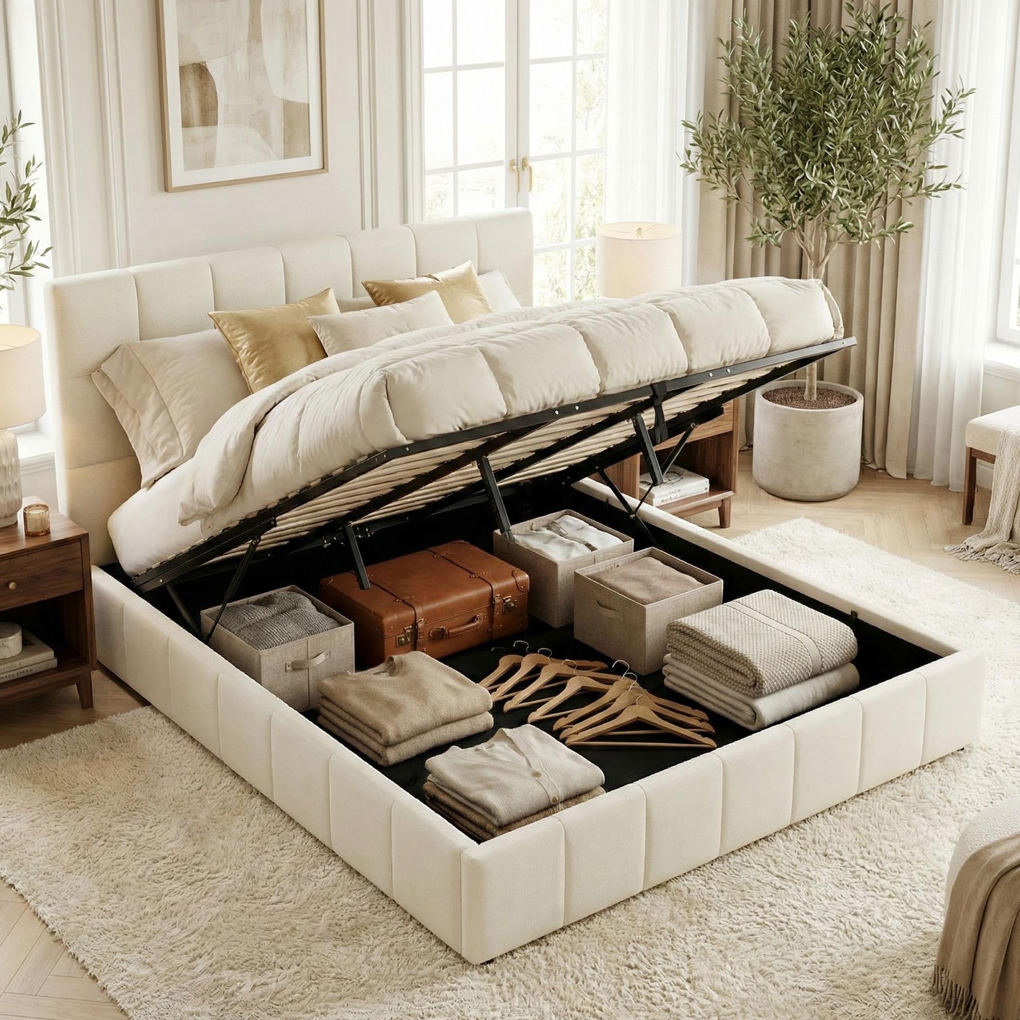 Cama tapizada Ladia