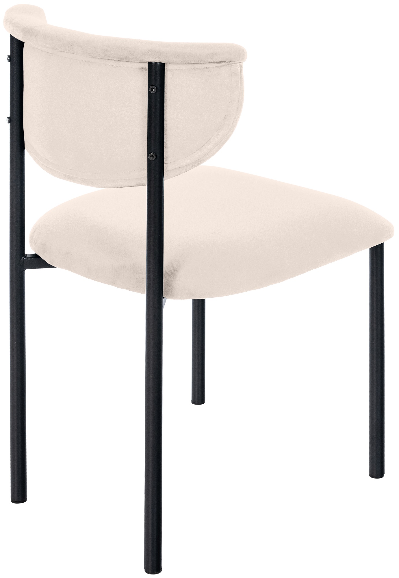 Juego de 2 sillas de comedor Gambell terciopelo