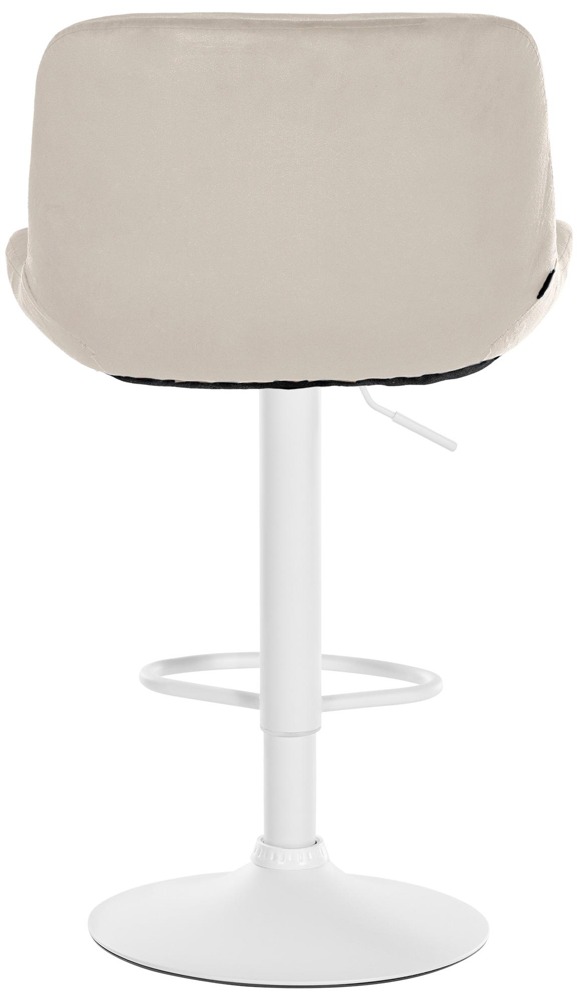 Taburete de bar Solon blanco