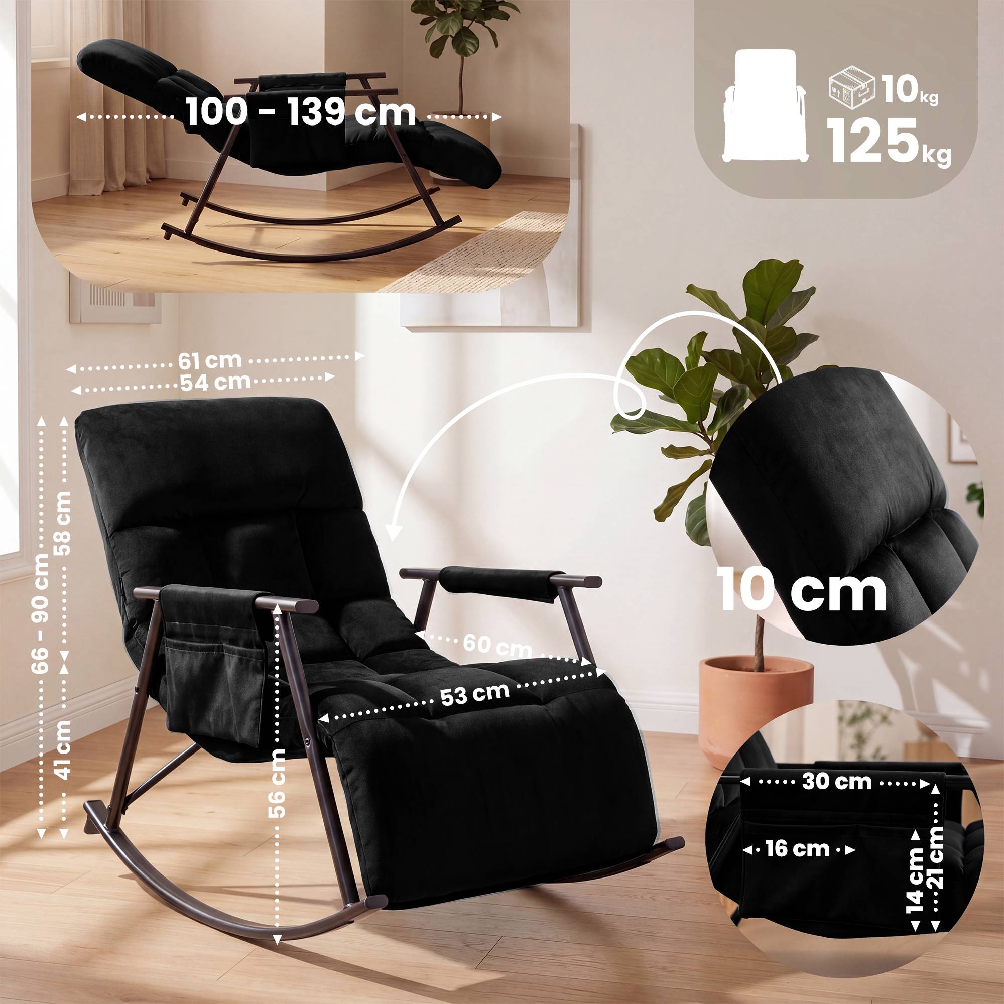 Sillon mecedor Elara