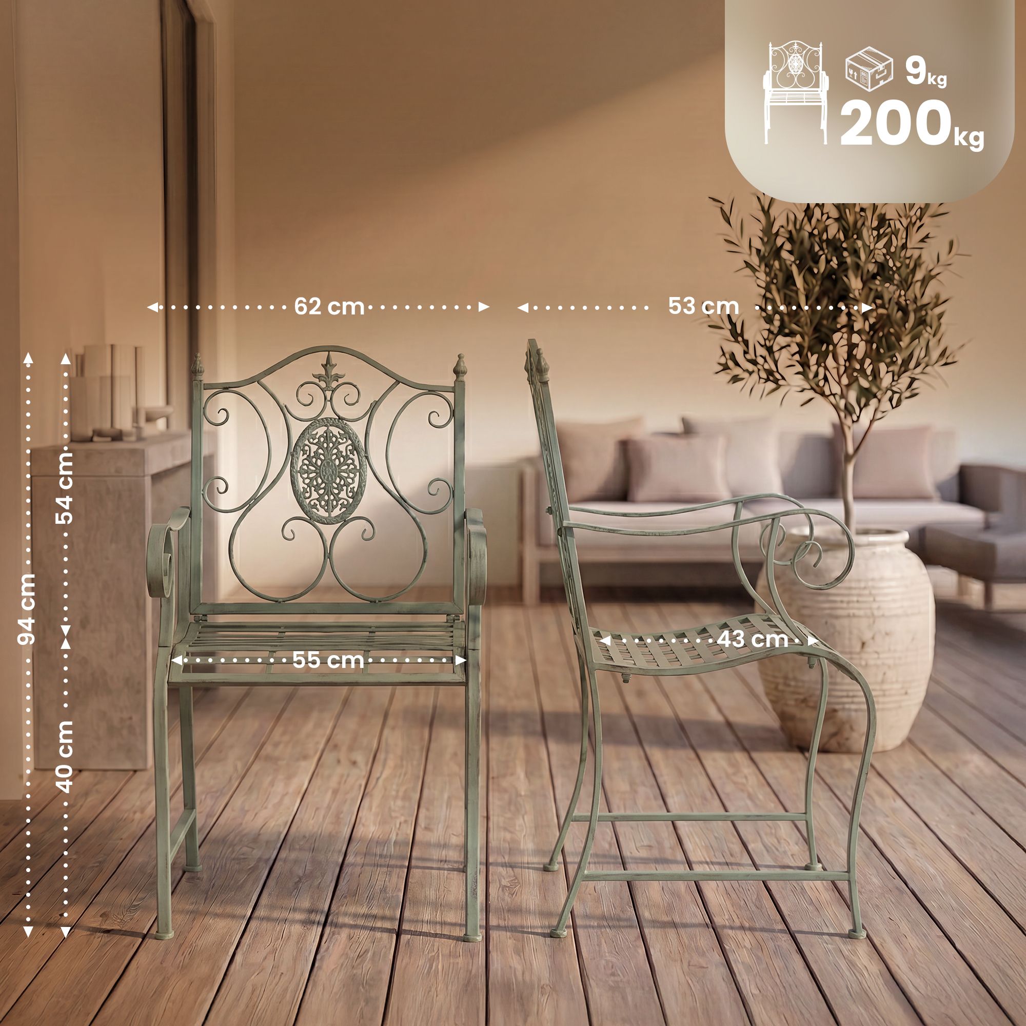Silla de jardín Punjab