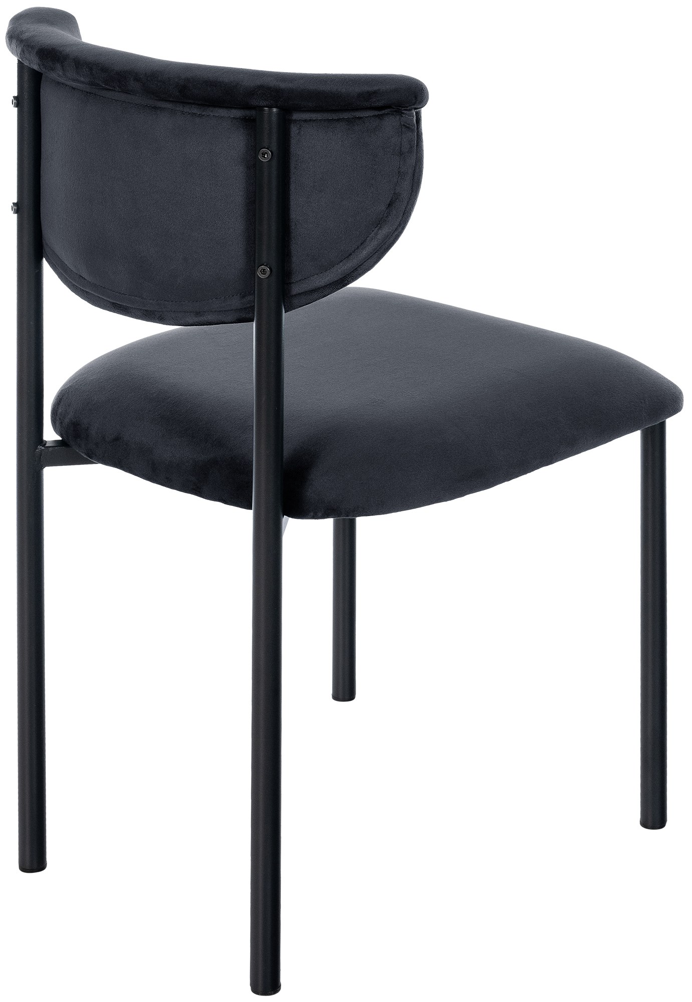 Juego de 2 sillas de comedor Gambell terciopelo