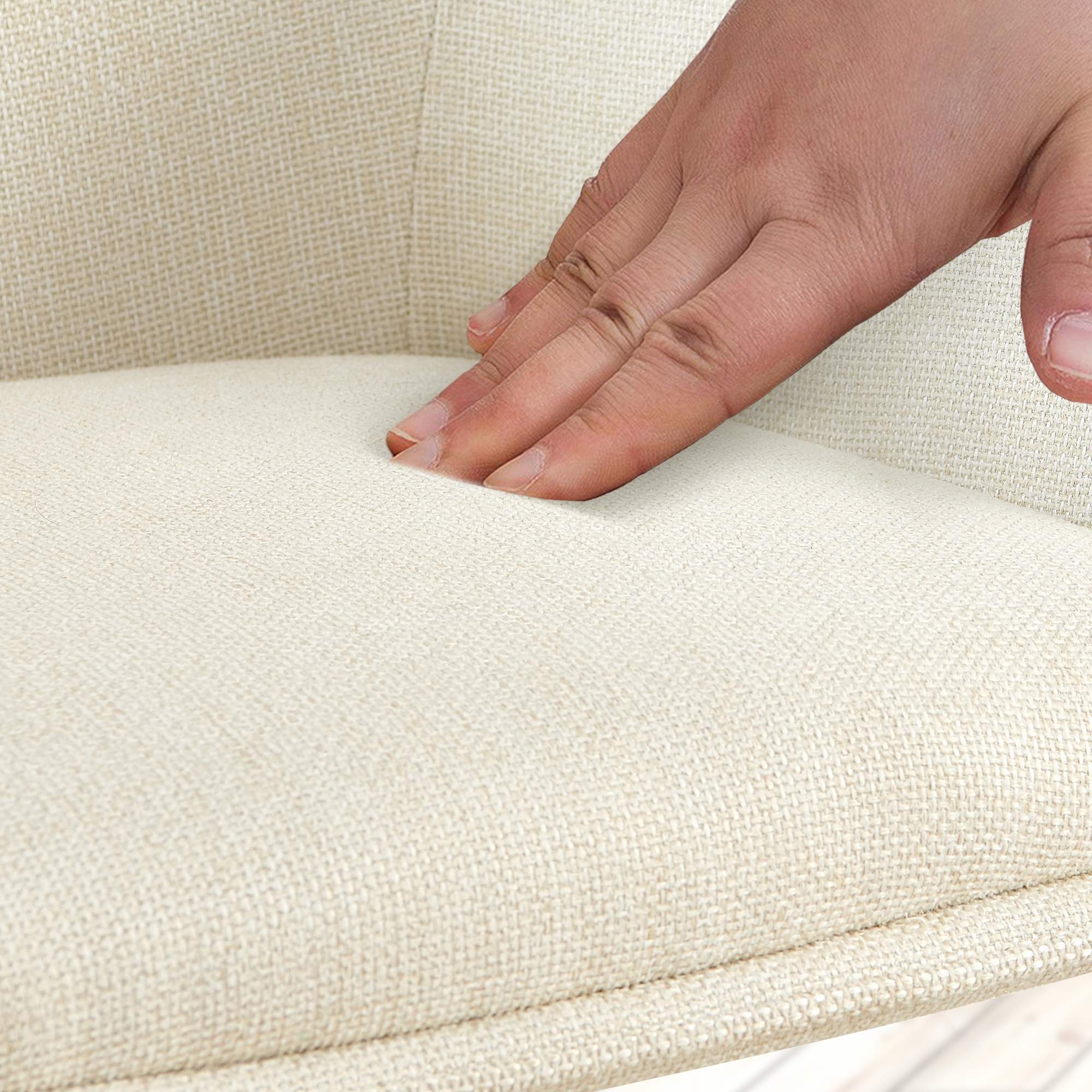 Silla de tela Tipton