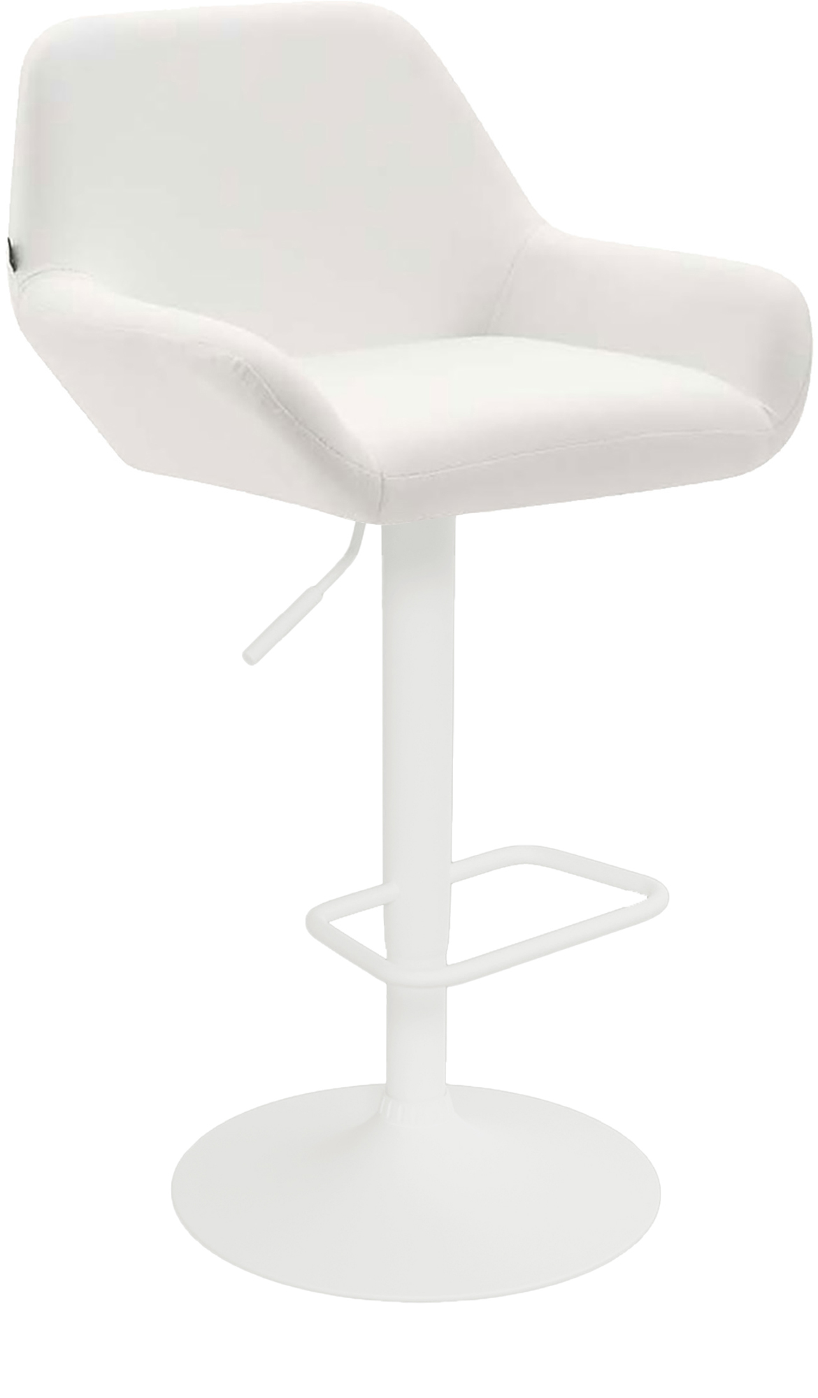 Taburete de cocina Detmold en polipiel