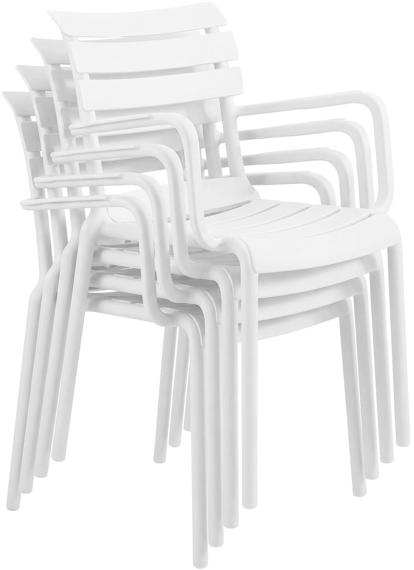 Conjunto de Muebles de Jardín Avena con 4 Sillas