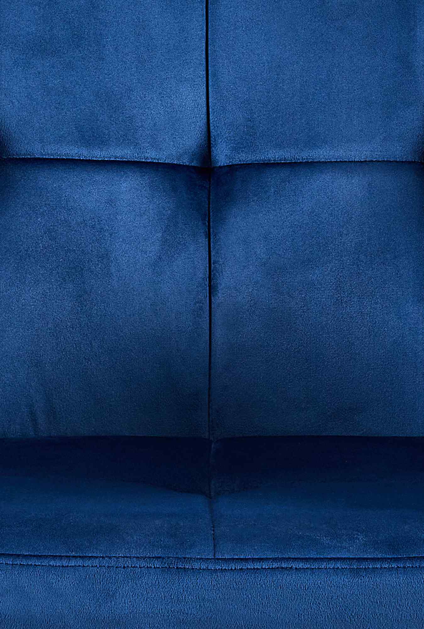 Silla de salón Emia en terciopelo