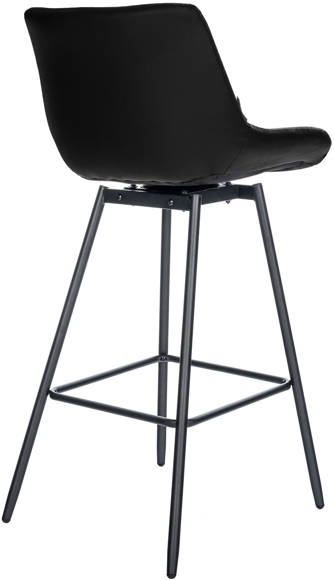 Juego de 4 taburetes de bar Weston giratorios