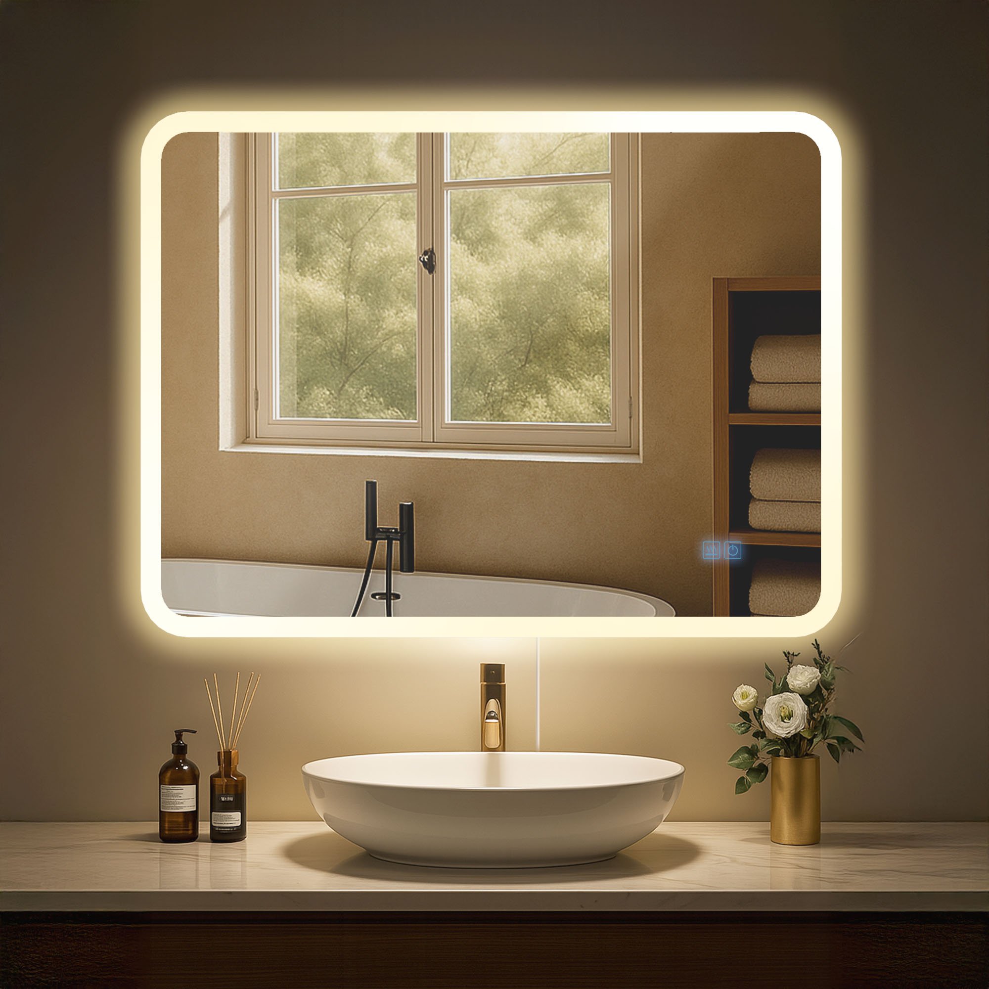 Espejo de baño Jericho