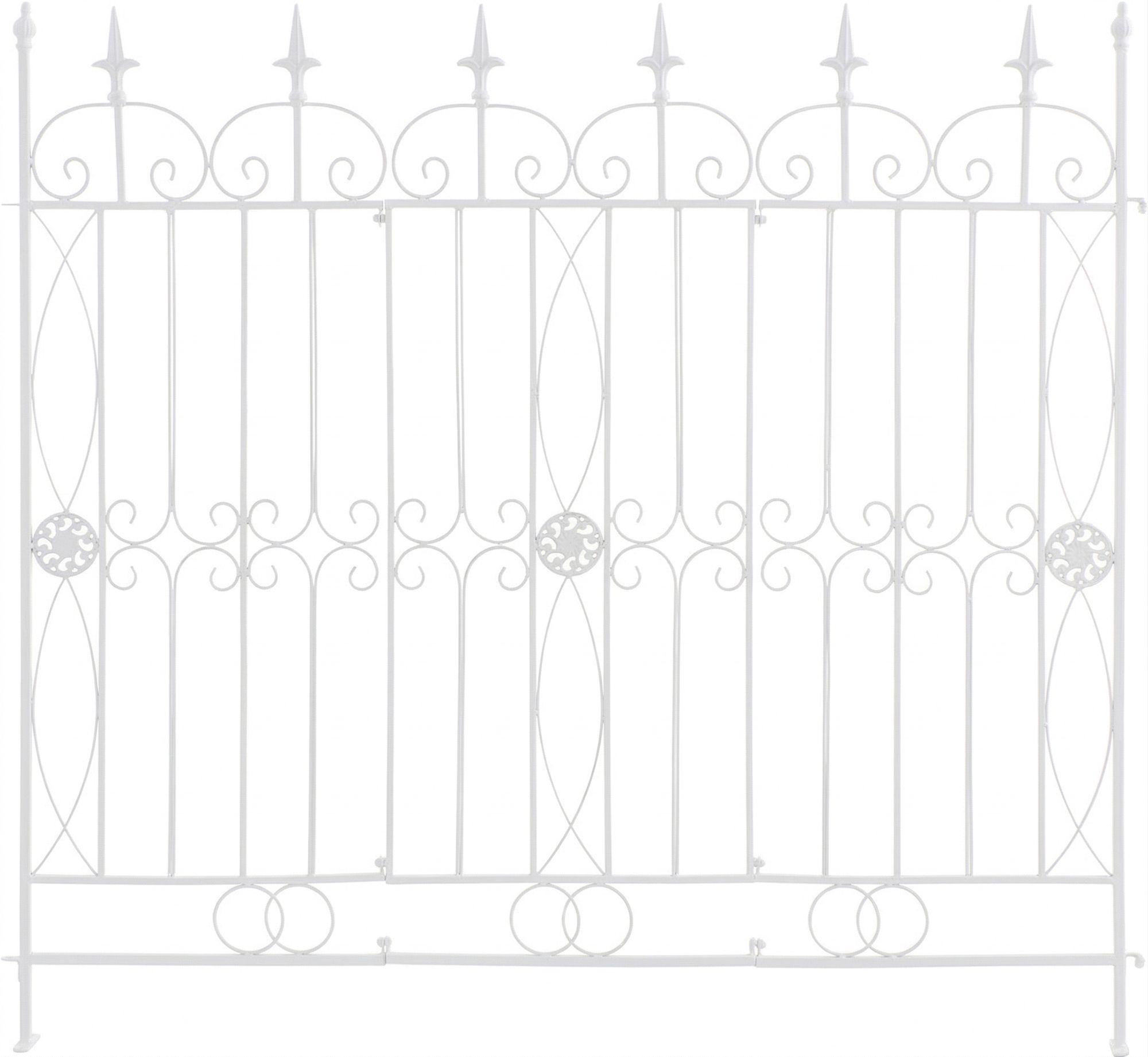 Set de 4 vallas de jardín Mangold