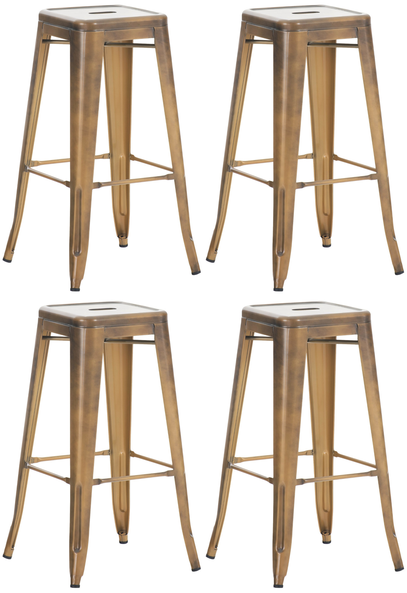 Juego de 4 taburetes de bar Joshua