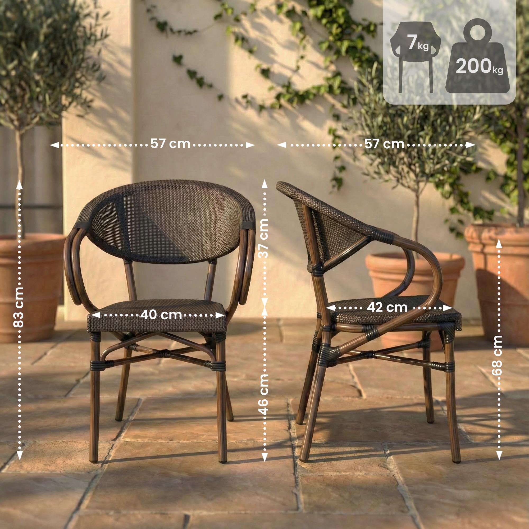 Silla de bistro Madetta