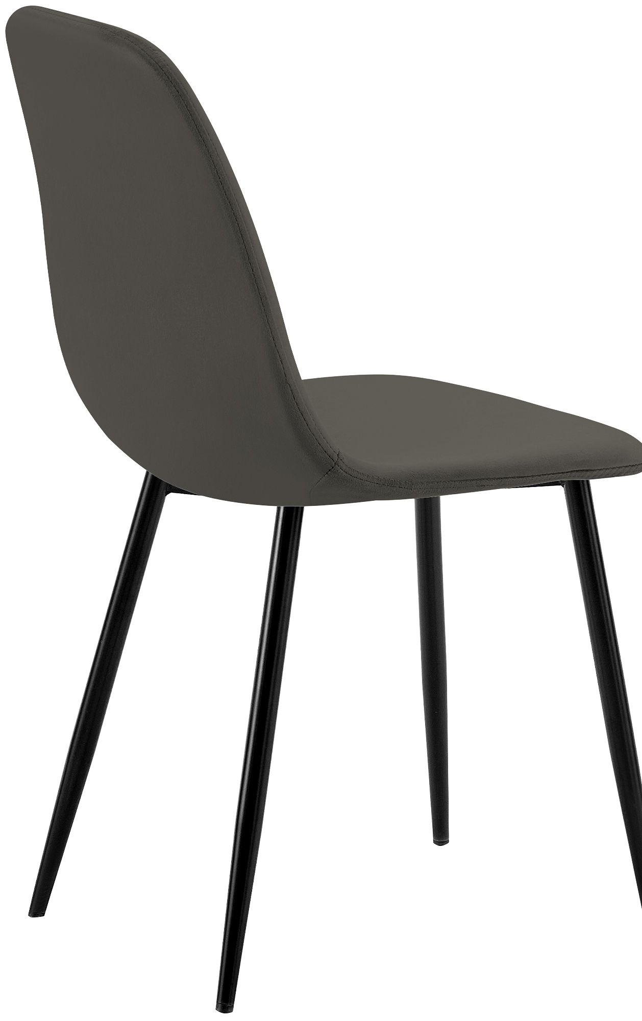 Juego de 4 sillas de comedor Baxter de terciopelo