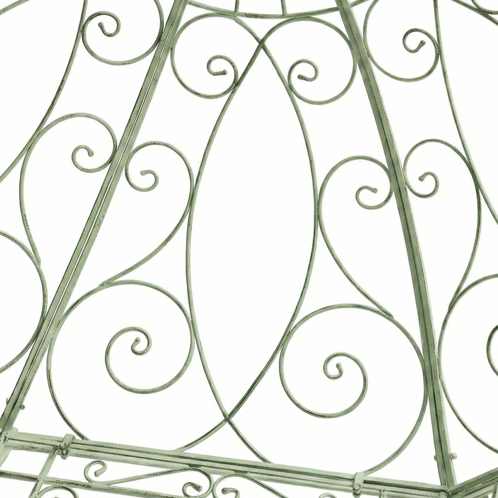 Pabellón Leila: elegante protección para jardín o terraza, resistente al clima, fácil de montar, diseño moderno